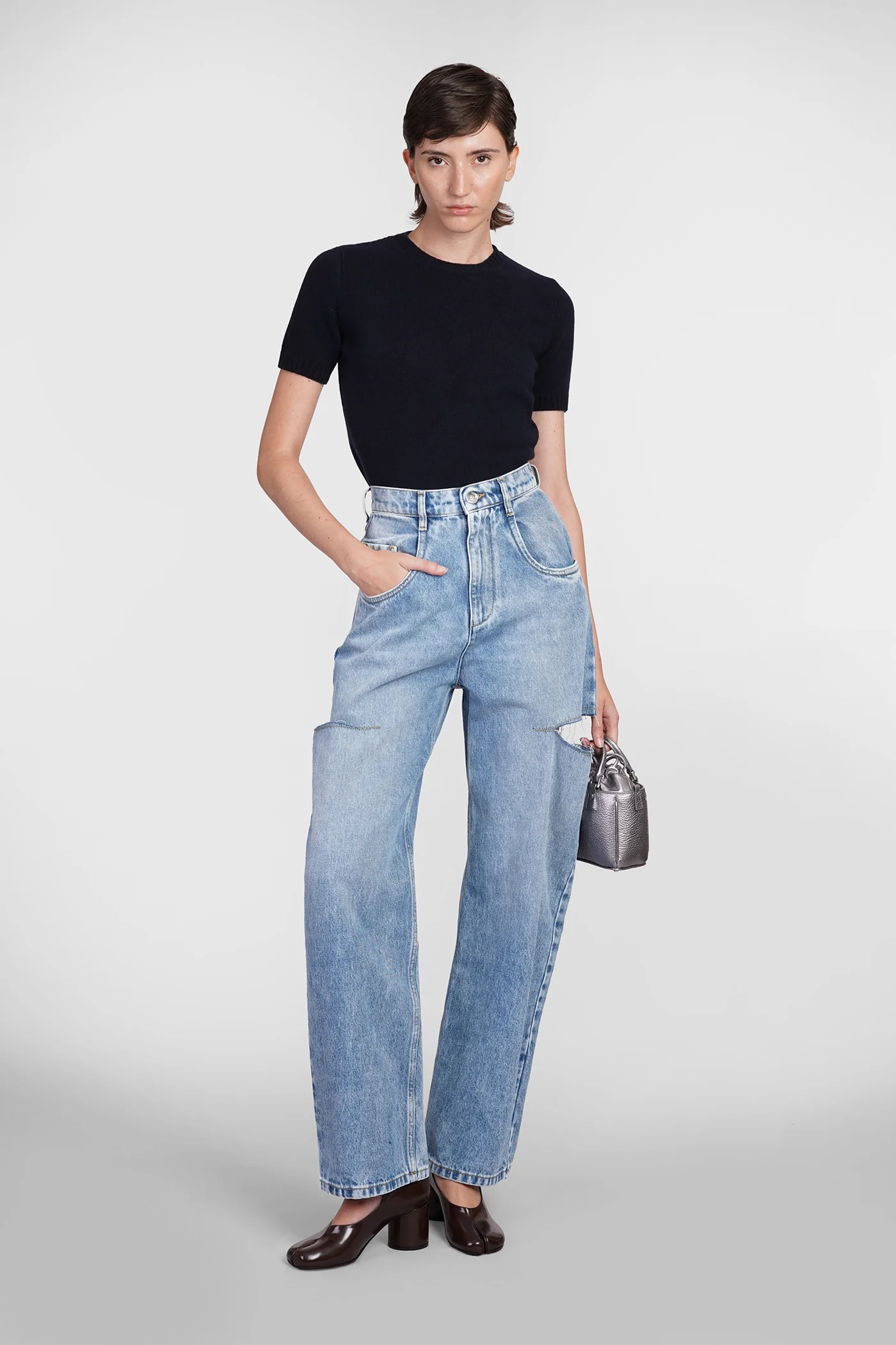 Jeans in blue denim - Image 2
