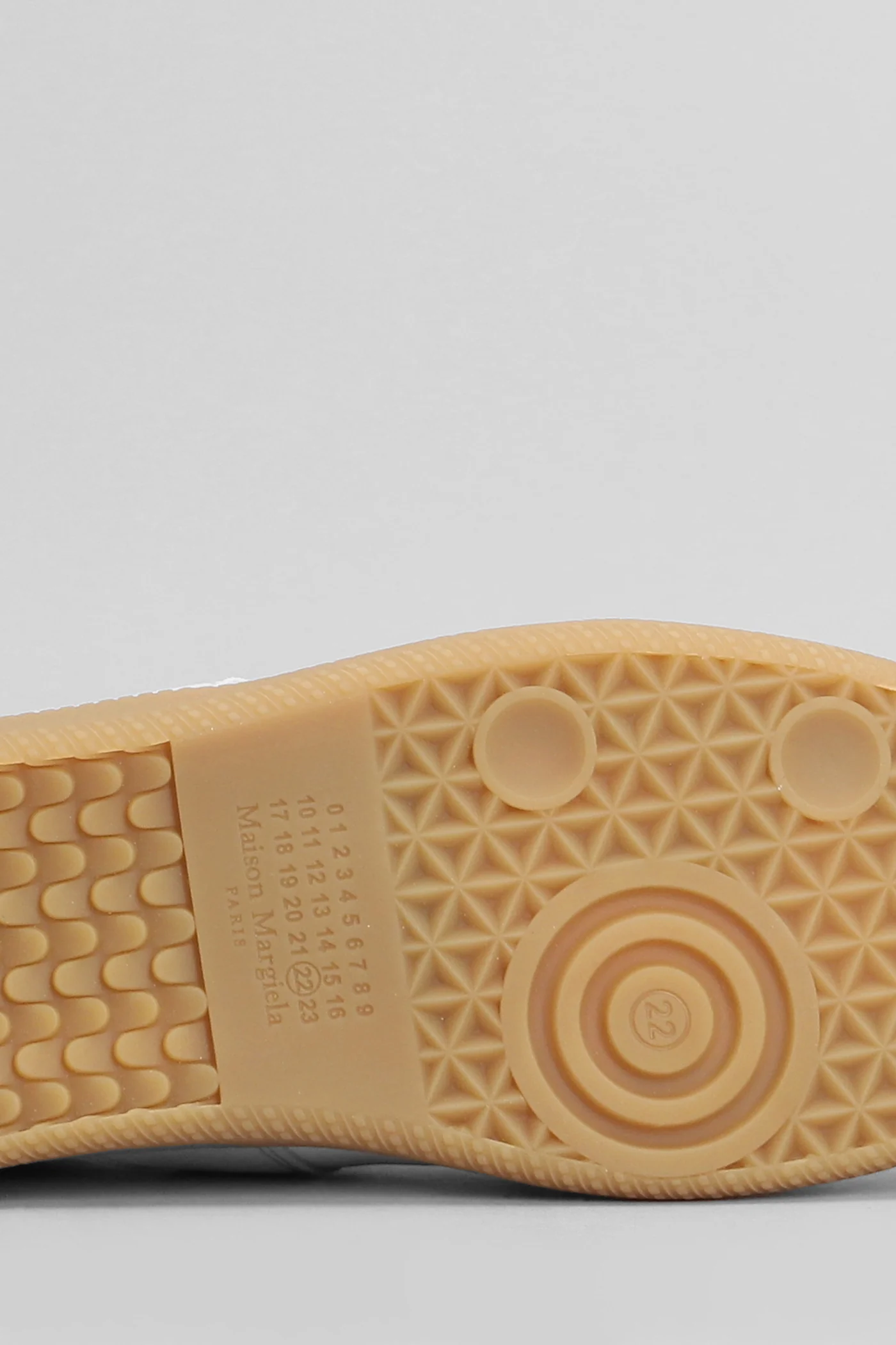 Replica Sneakers in white suede and leather - Image 5