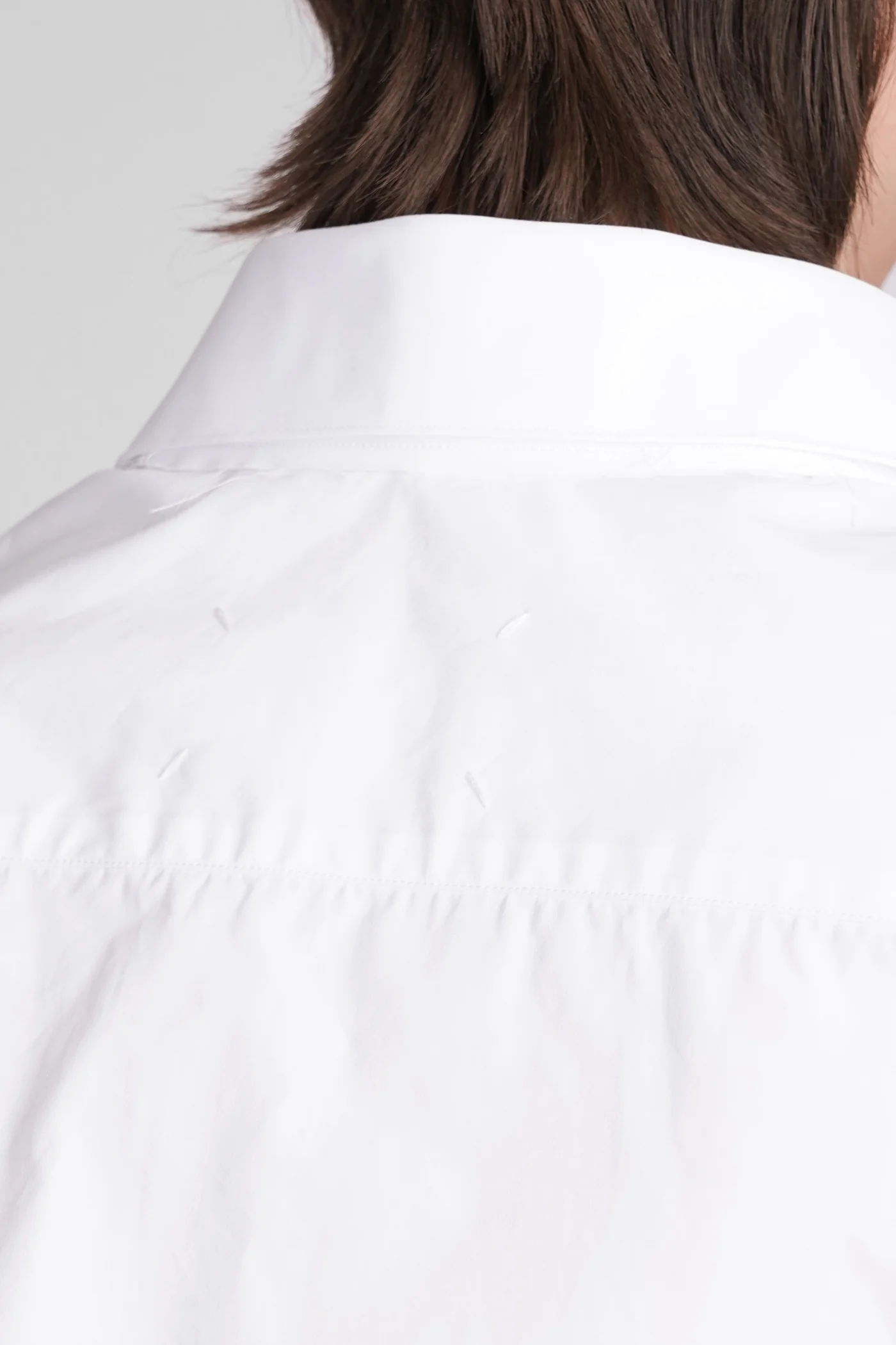 Shirt in white cotton - Image 35