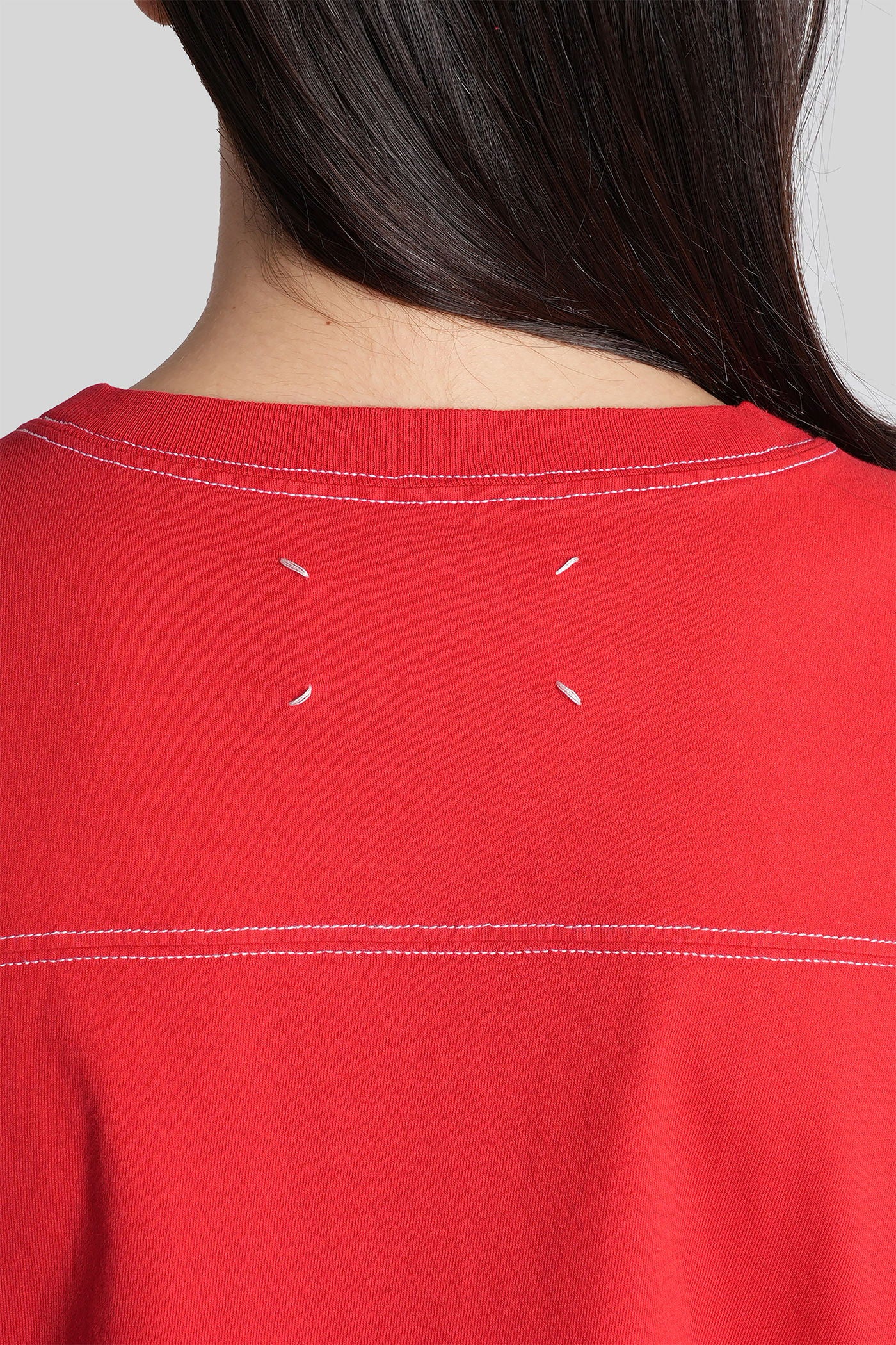 T-Shirt in red cotton - Image 5