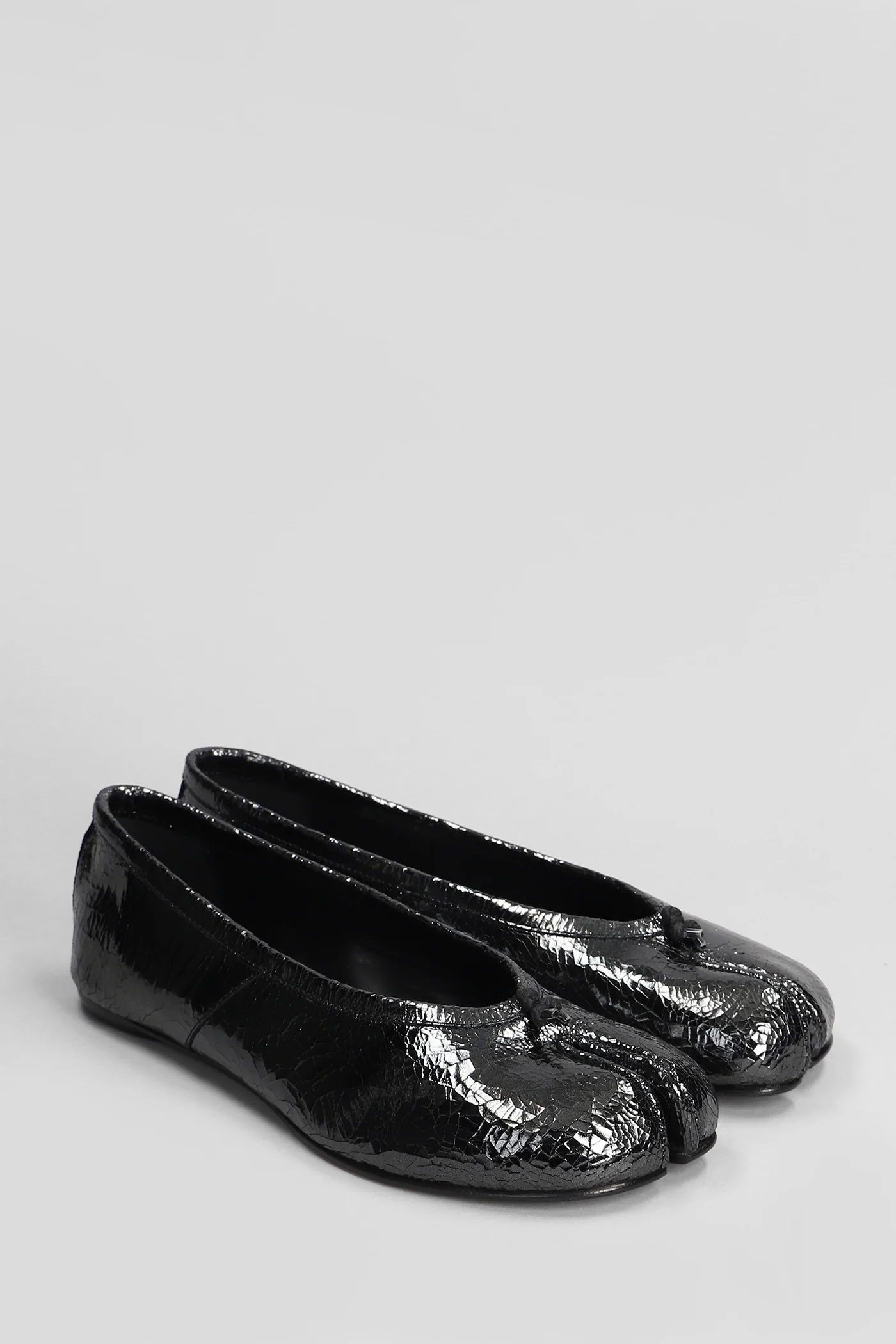Tabi Ballet flats in black leather - Image 2