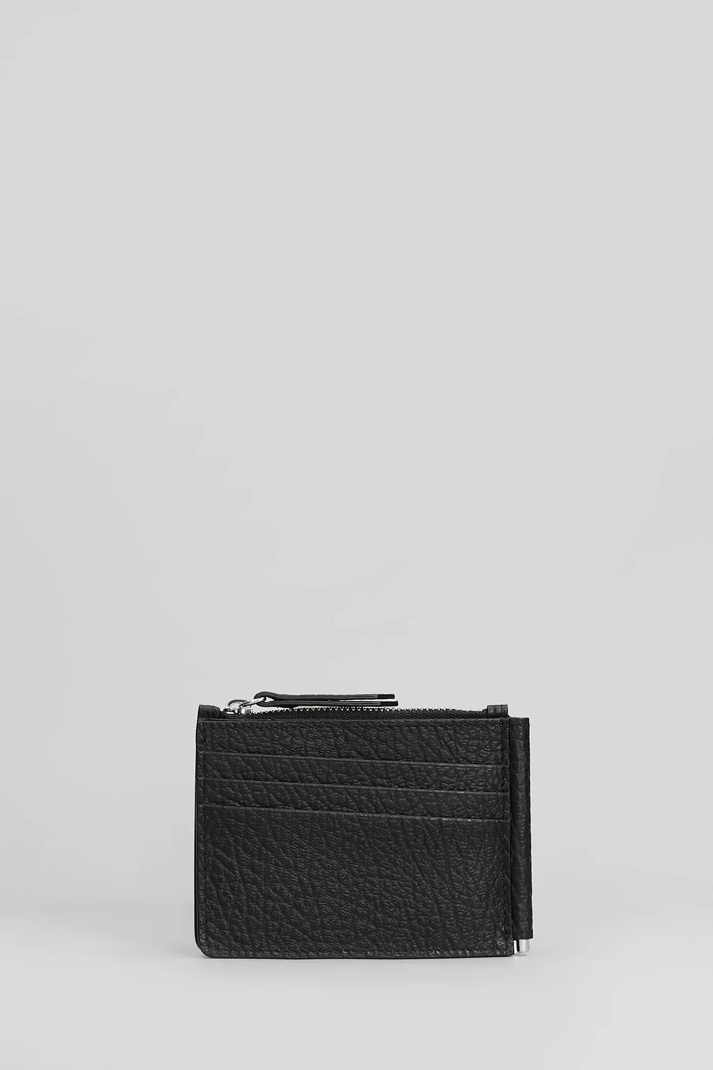 Wallet in black leather