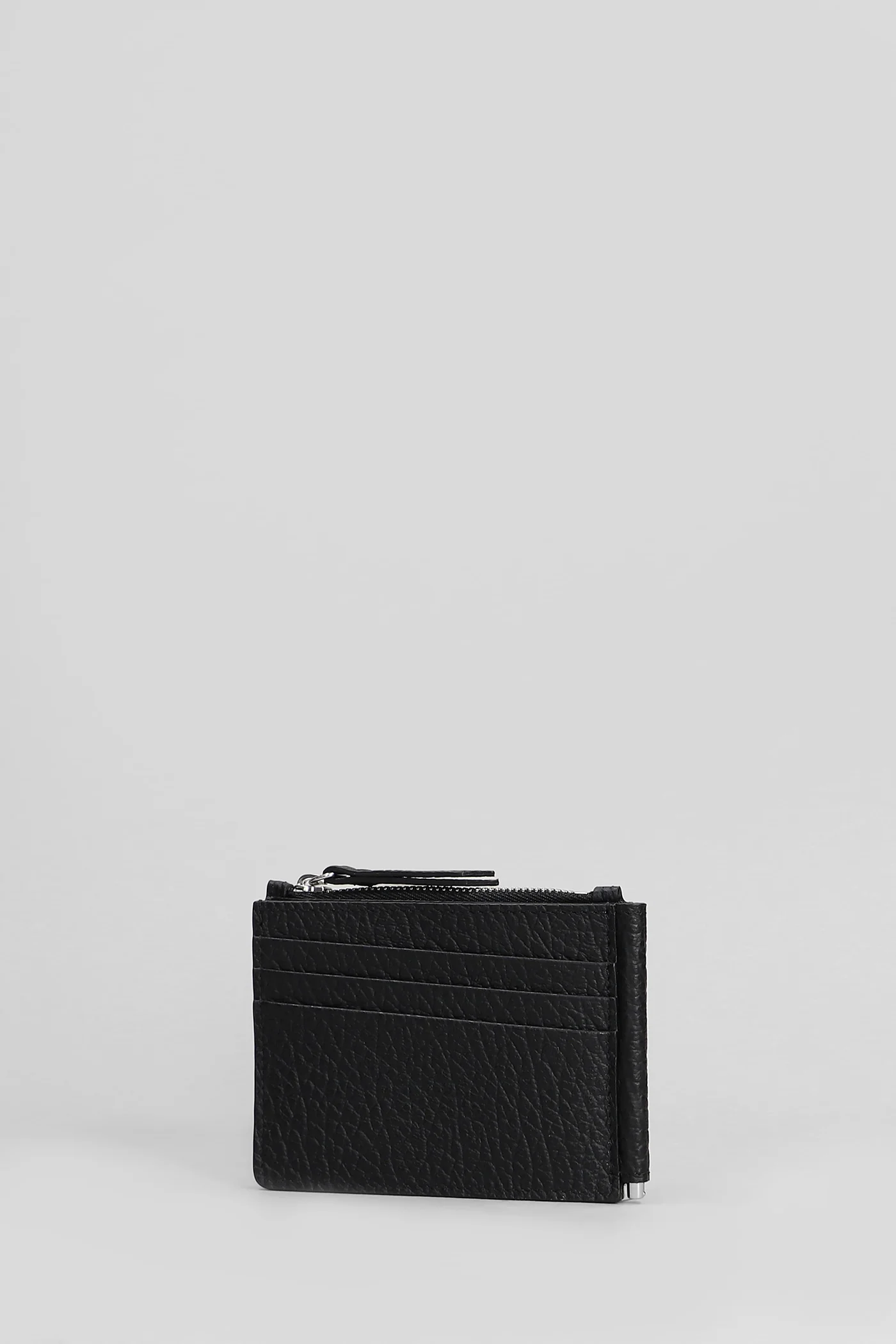 Wallet in black leather - Image 2