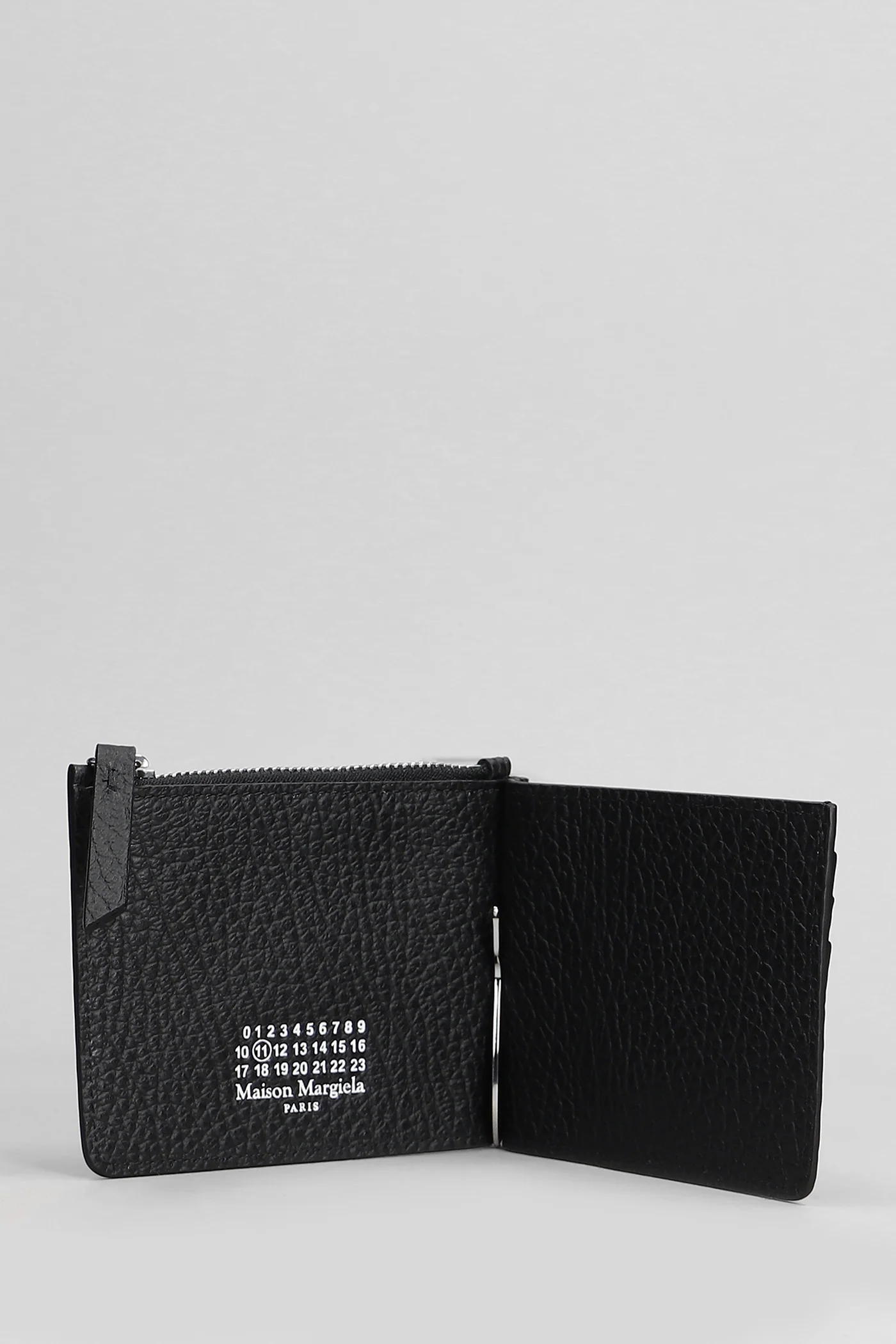 Wallet in black leather - Image 4