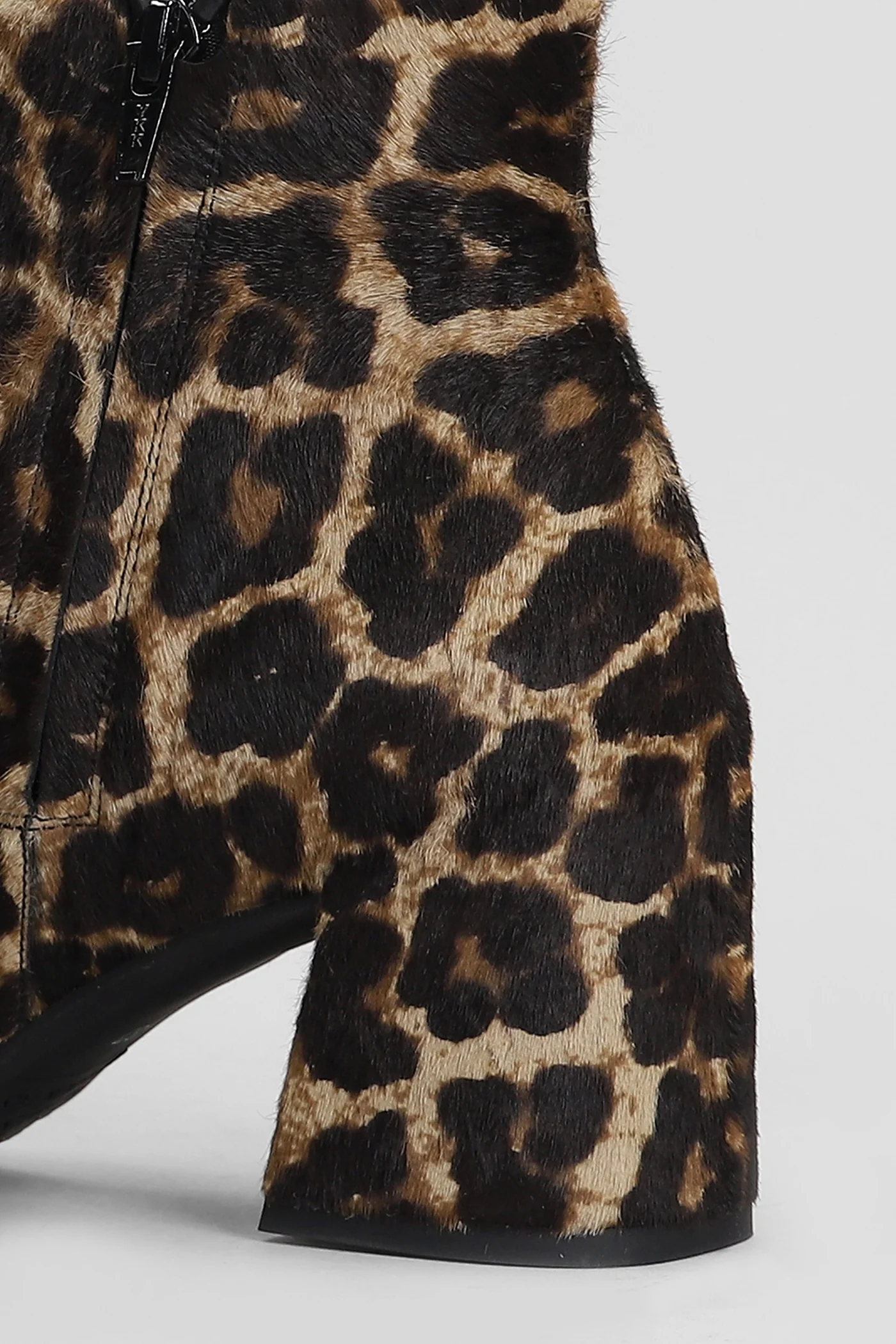 High heels Ankle boots in Animalier pony skin - Image 5