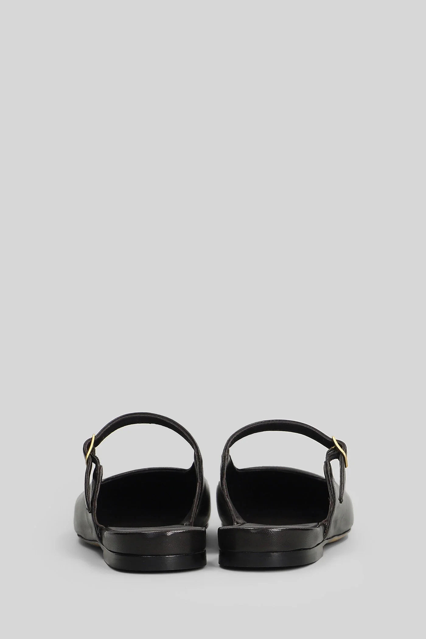 Slipper-Mule in dark brown leather - Image 4