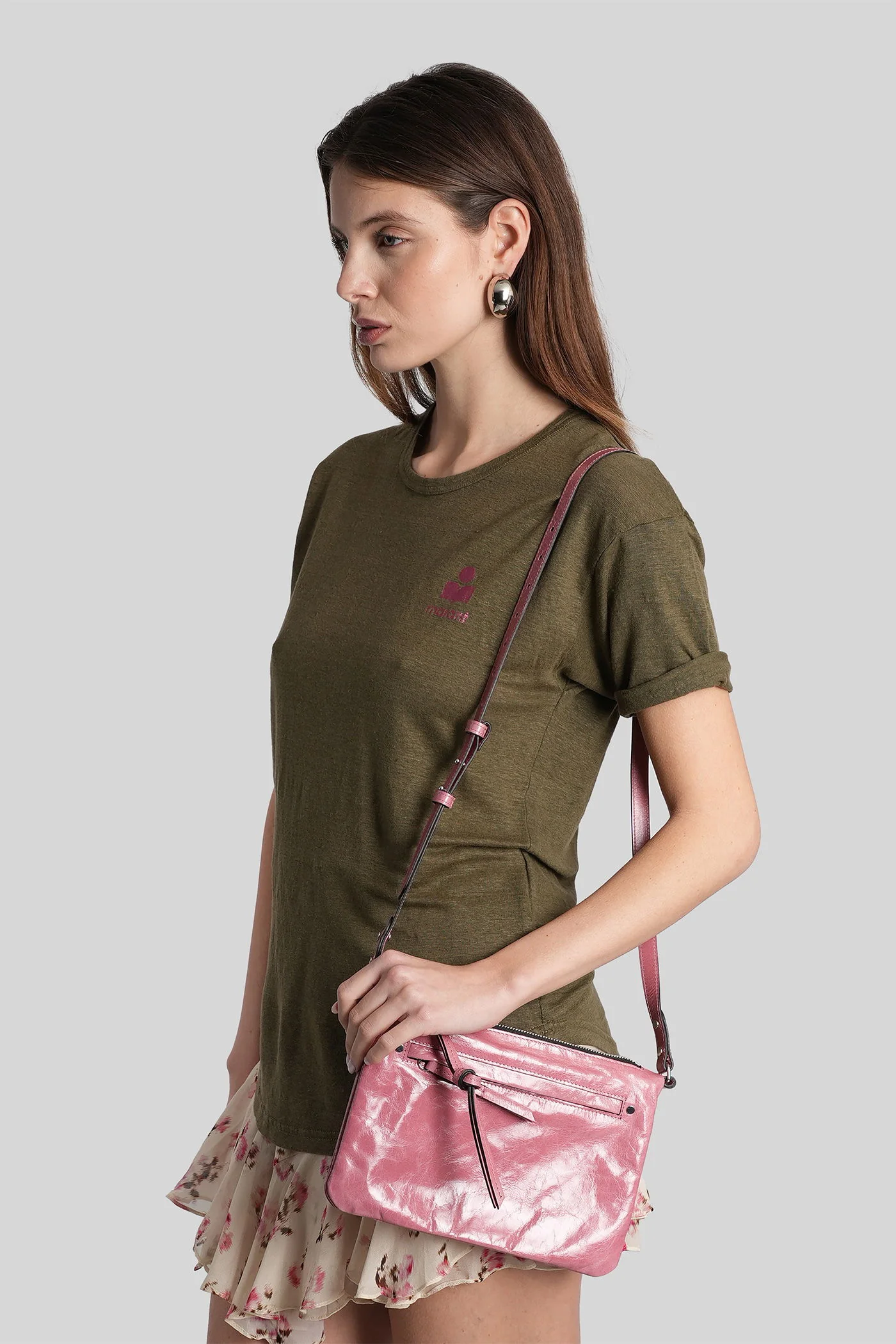 Koldia T-Shirt in khaki linen - Image 4