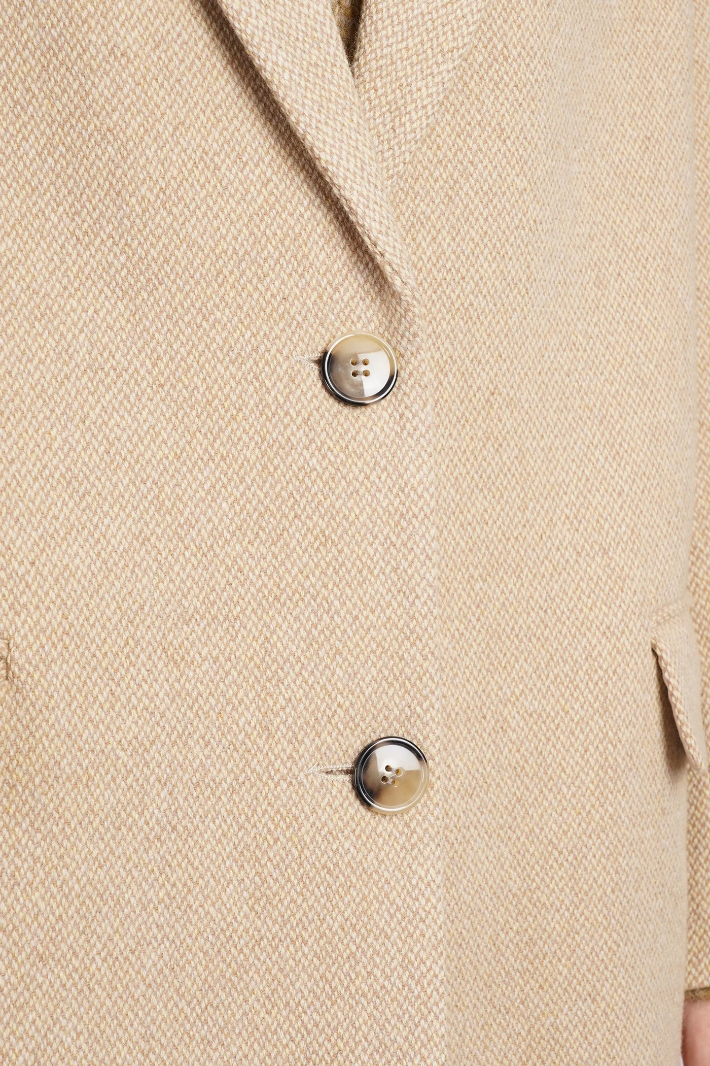 Limiza Coat in beige wool - Image 5