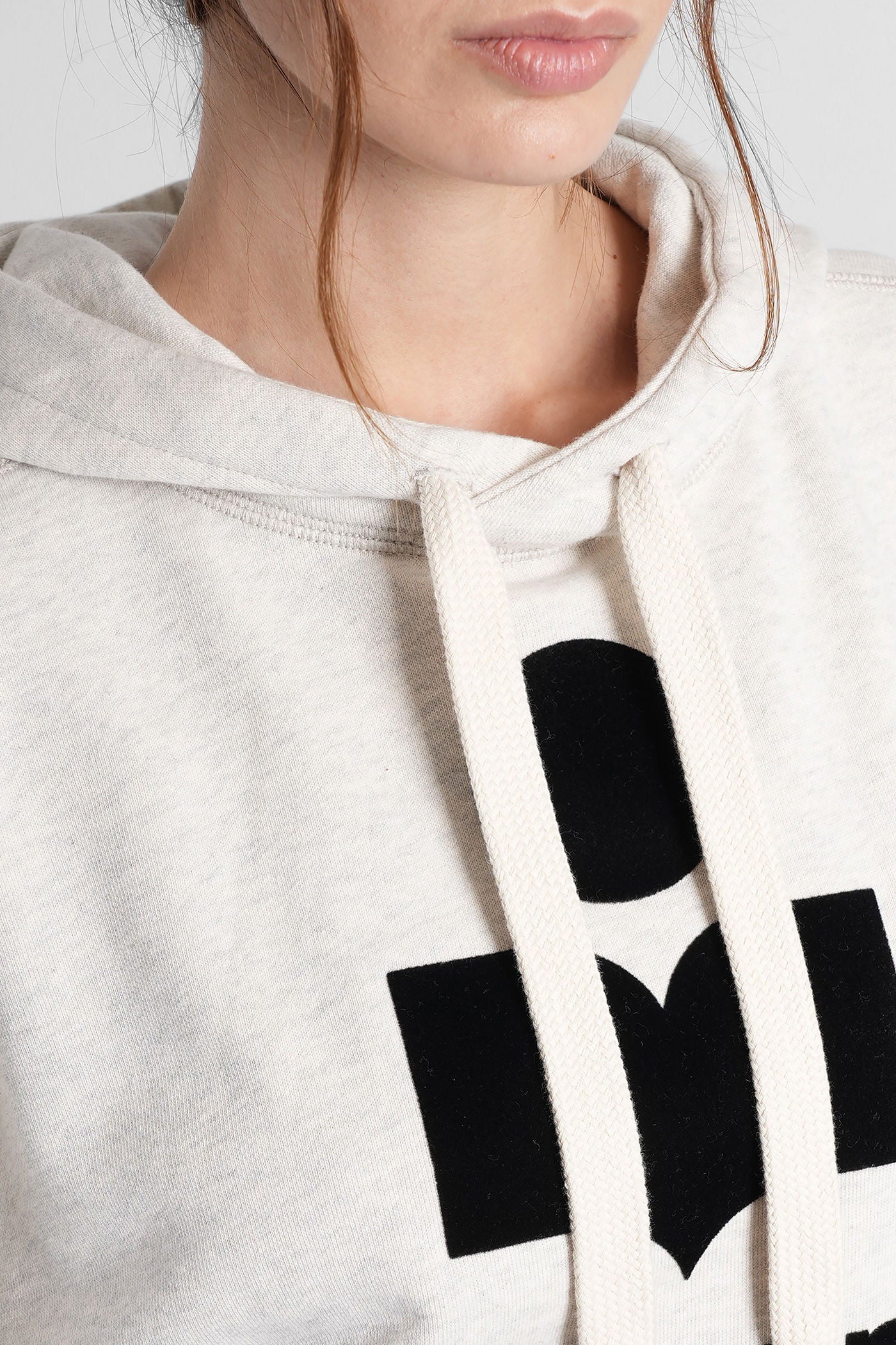Mansel Sweatshirt in grey cotton - Image 5