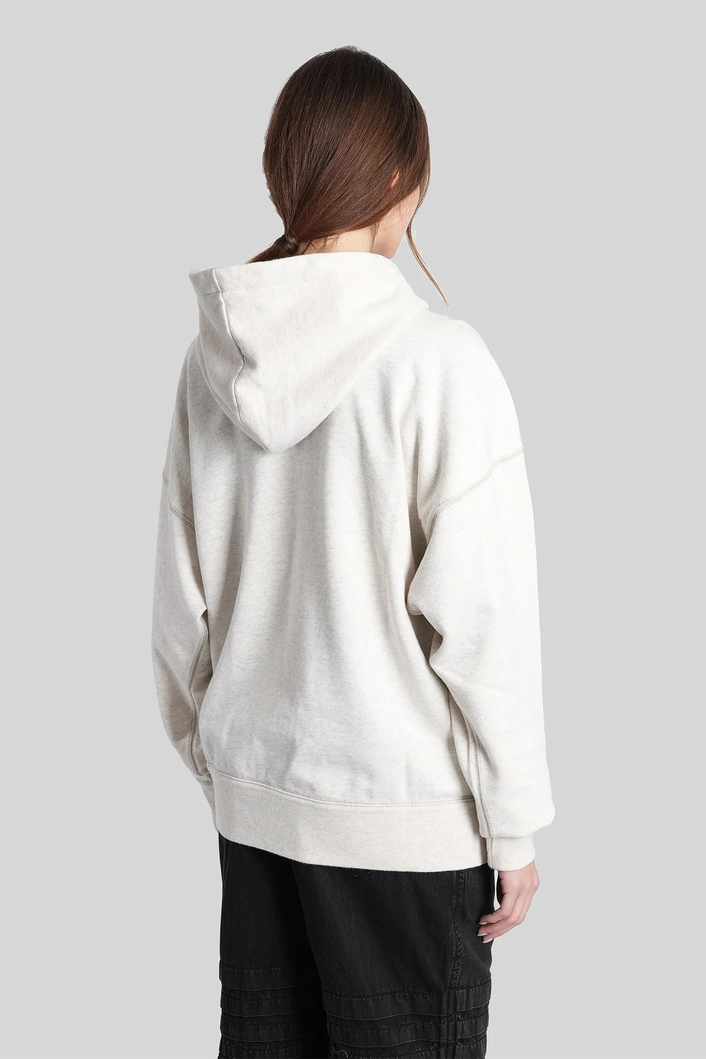Mansel Sweatshirt in grey cotton - Image 3