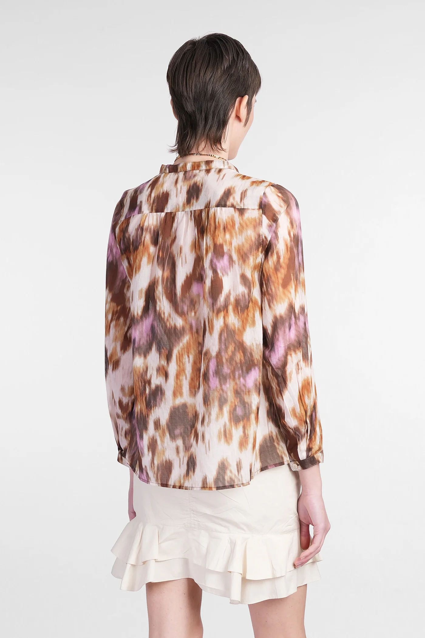 Maria Blouse in multicolor cotton - Image 3