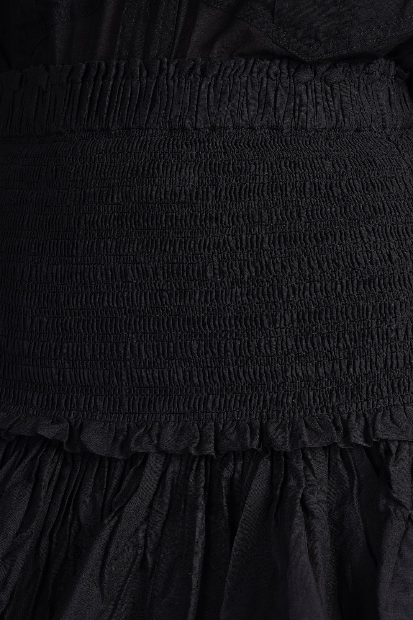 Naomi Skirt in black cotton - Image 5