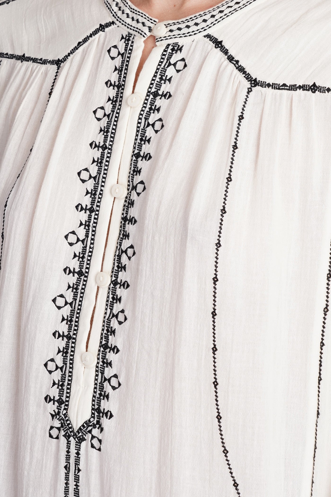 Pradel Dress woman in beige cotton - Image 5