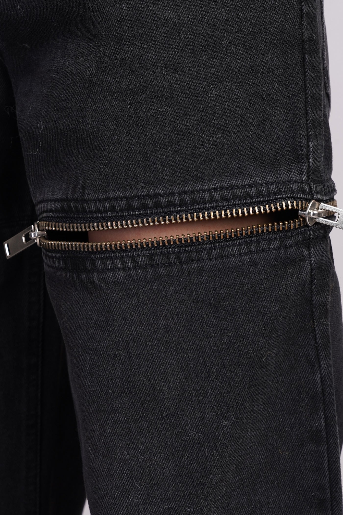 Salia Jeans in black cotton - Image 5