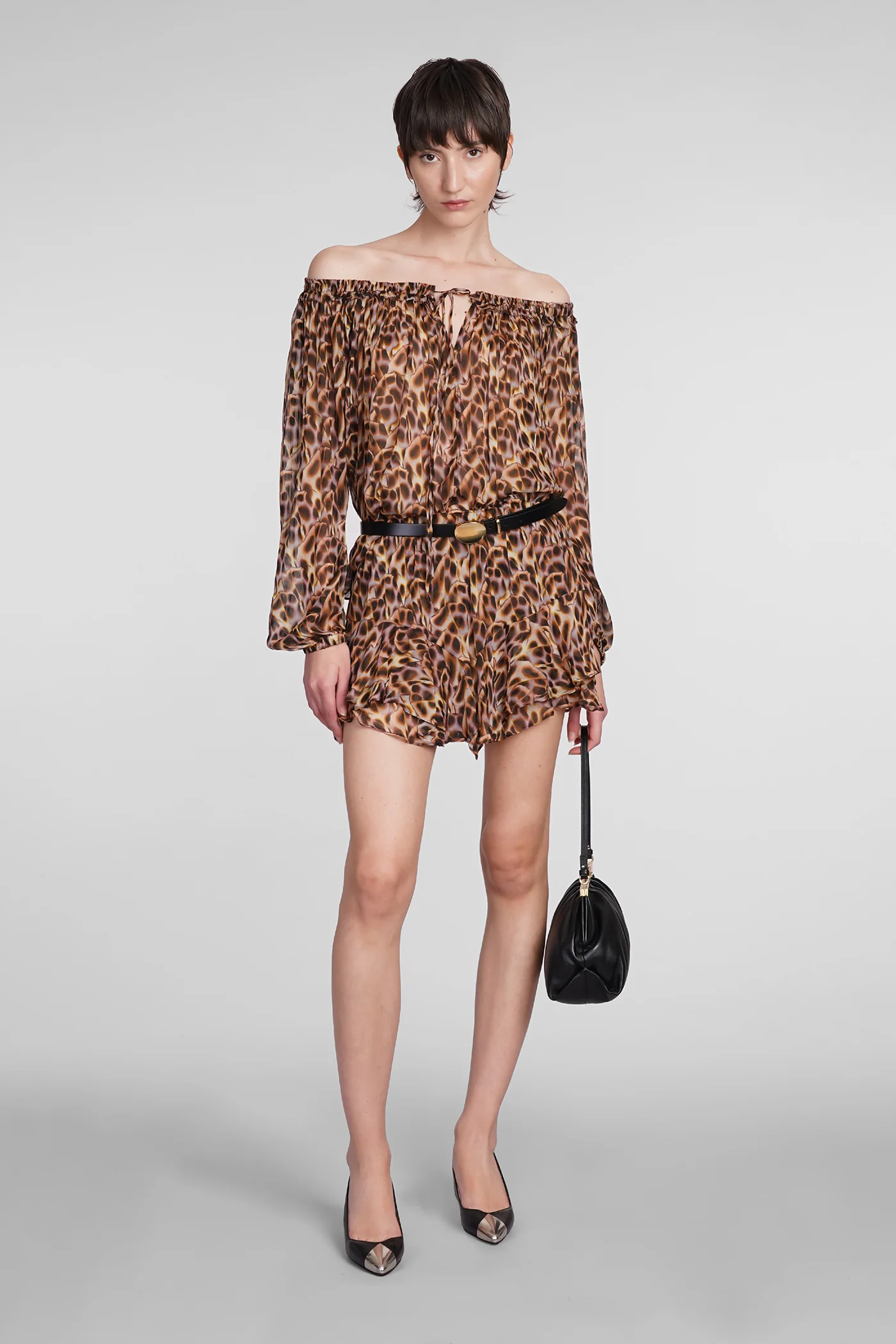 Vutti Blouse in yellow viscose - Image 2