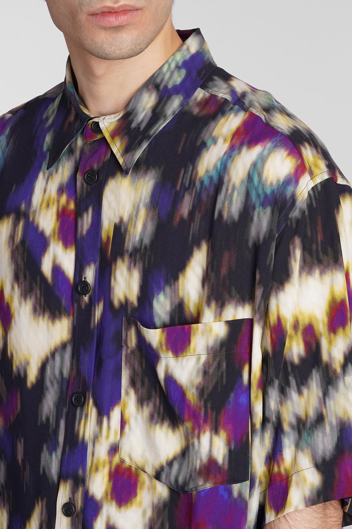Vabilio Shirt in multicolor viscose - Image 5