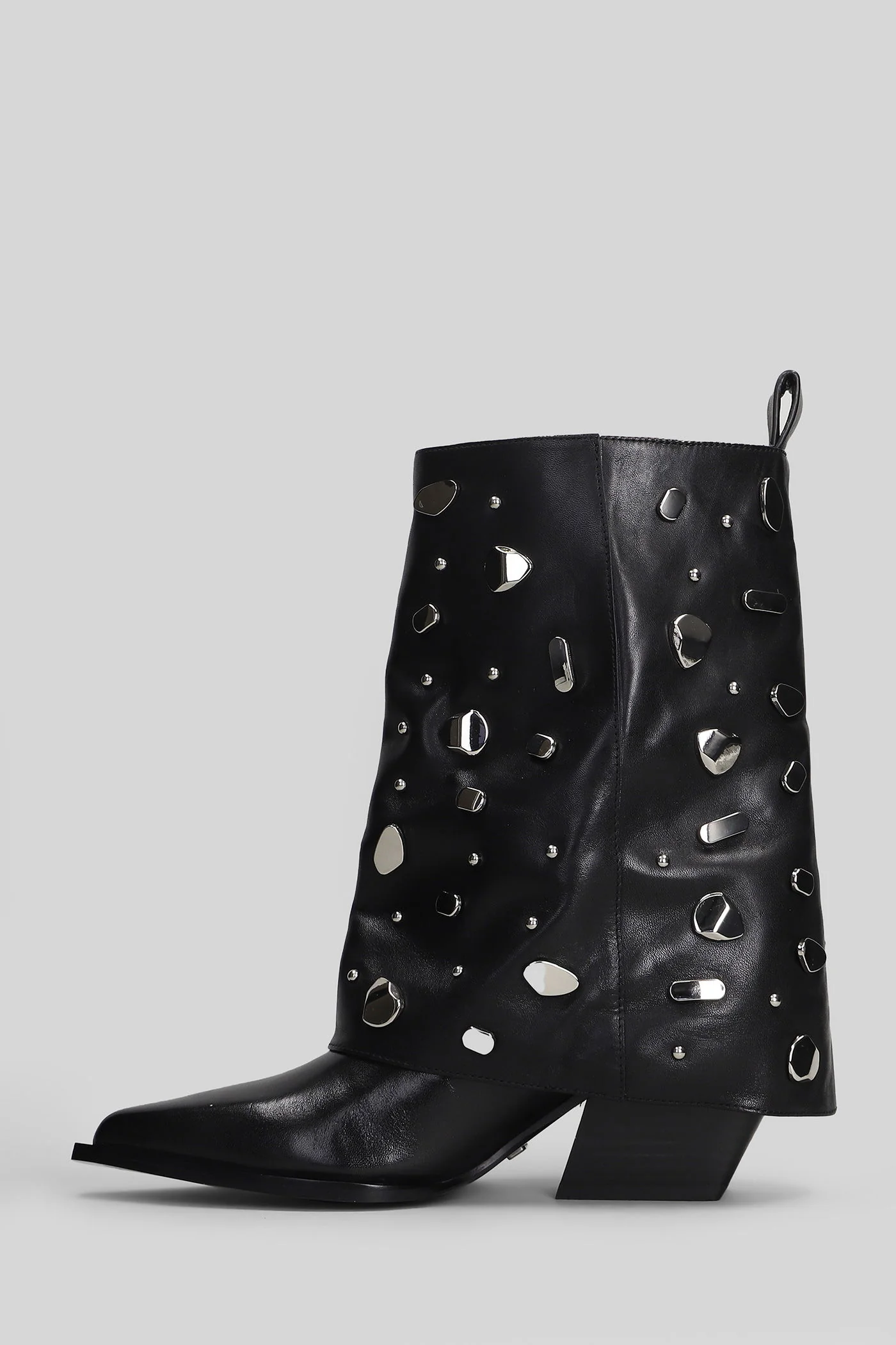 texan Ankle boots in black leather - Image 3