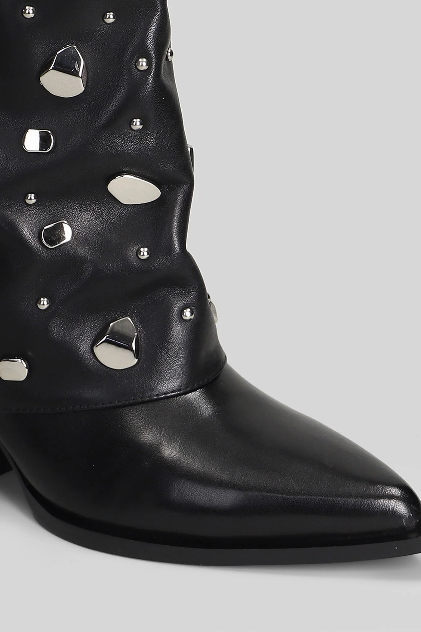 texan Ankle boots in black leather - Image 5