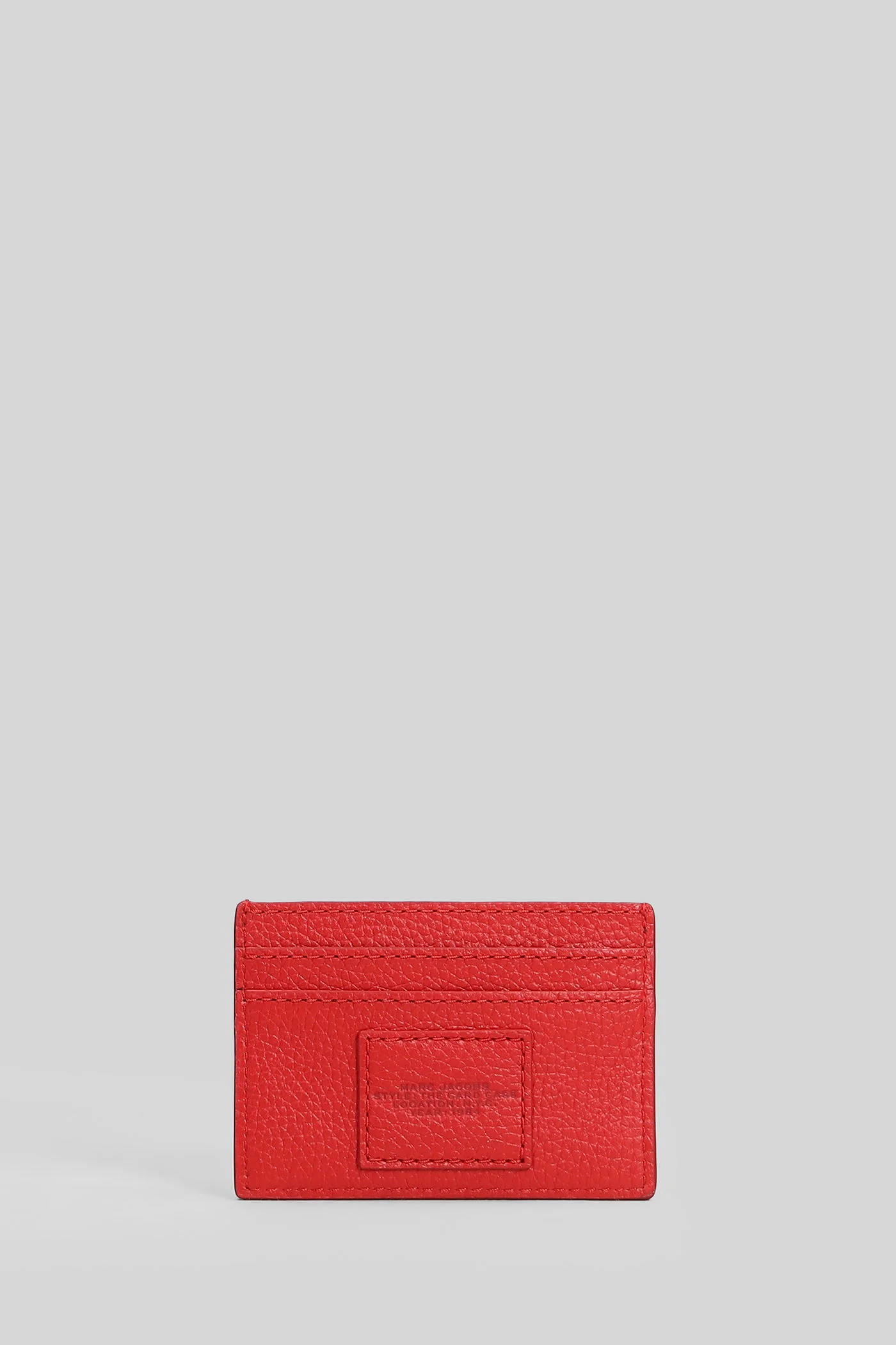 The card case Wallet in red leather - Image 3