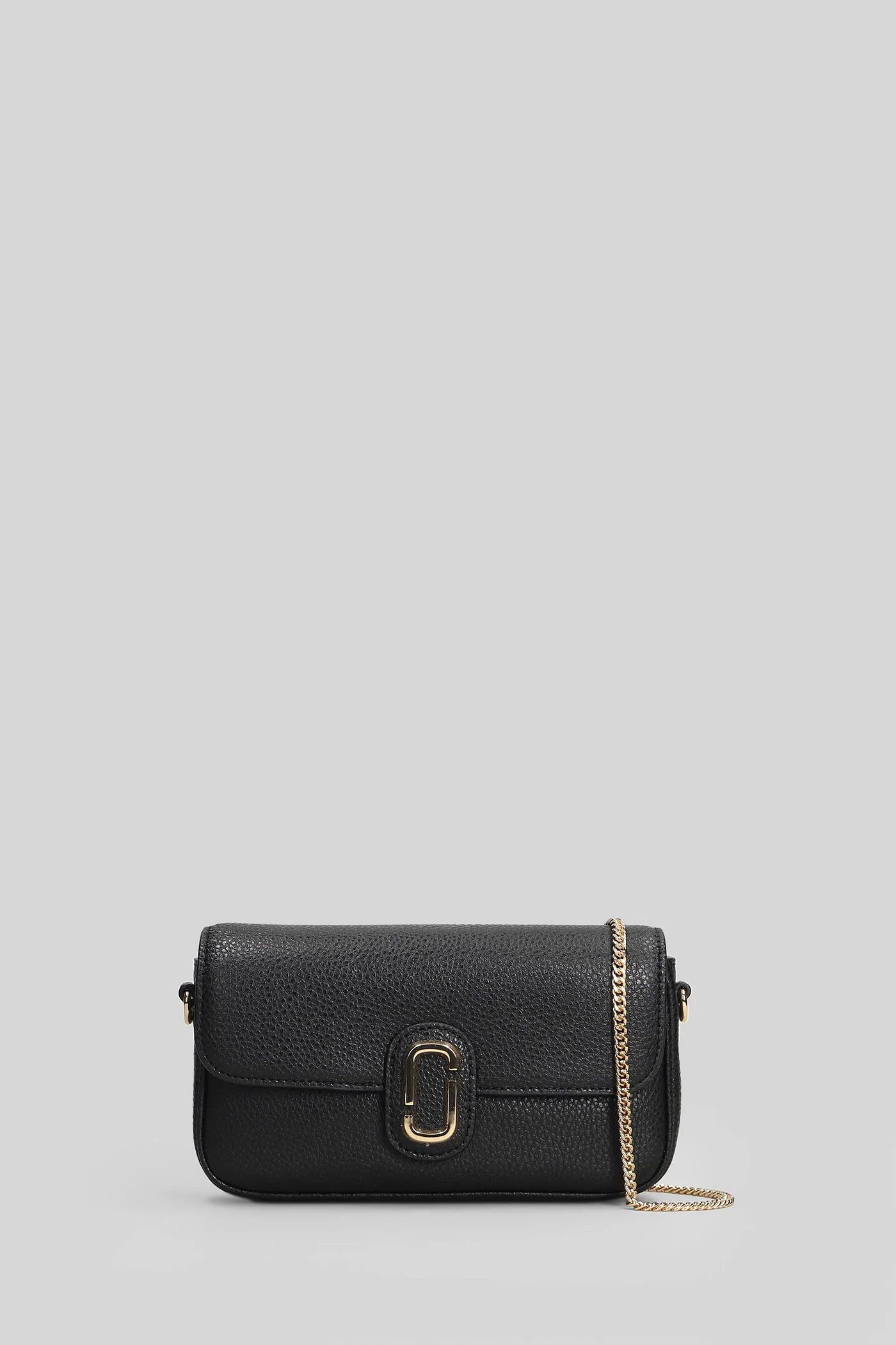 The chain mini bag Shoulder bag in black leather - Image 9