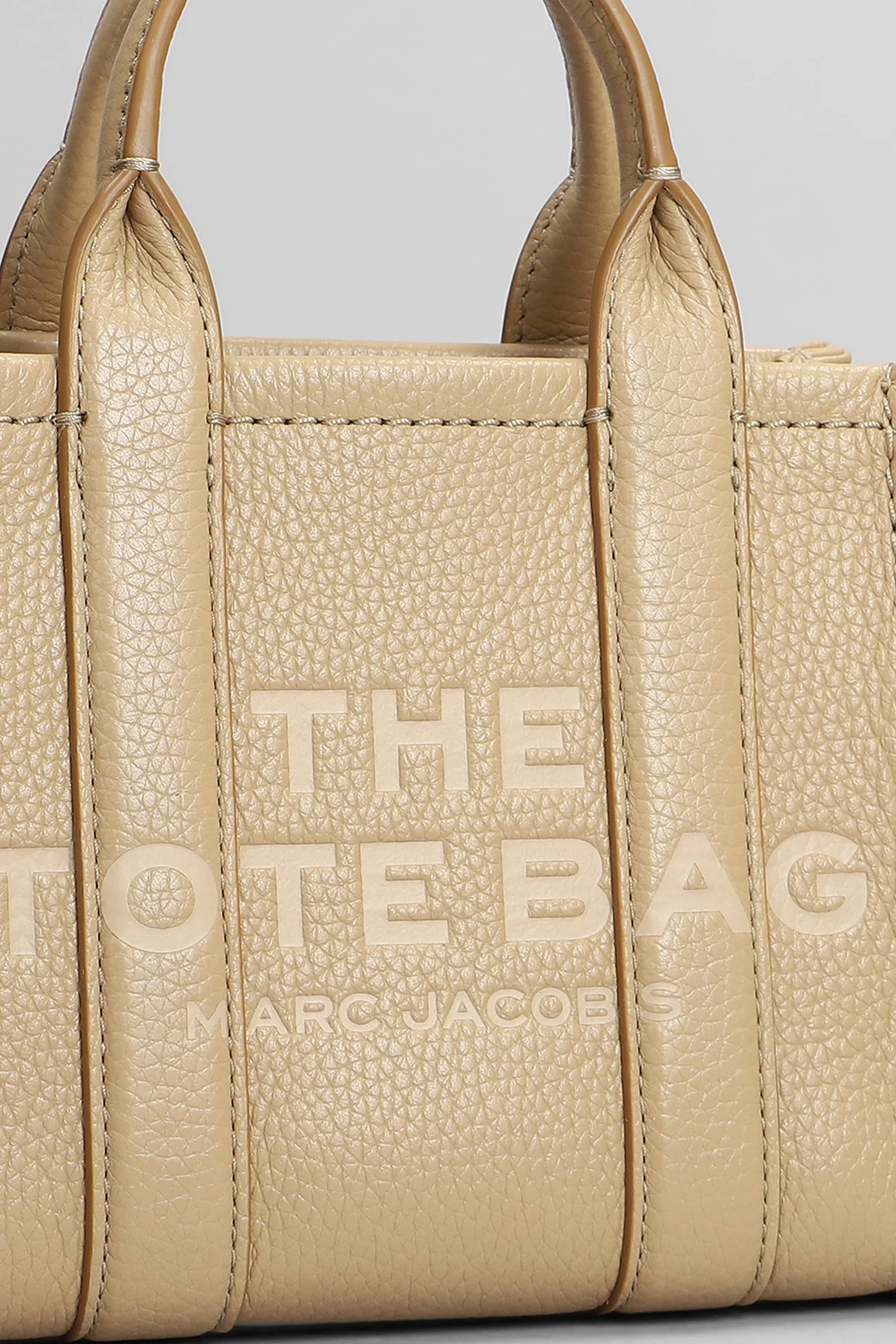 The crossbody tote Tote in Camel leather - Image 4