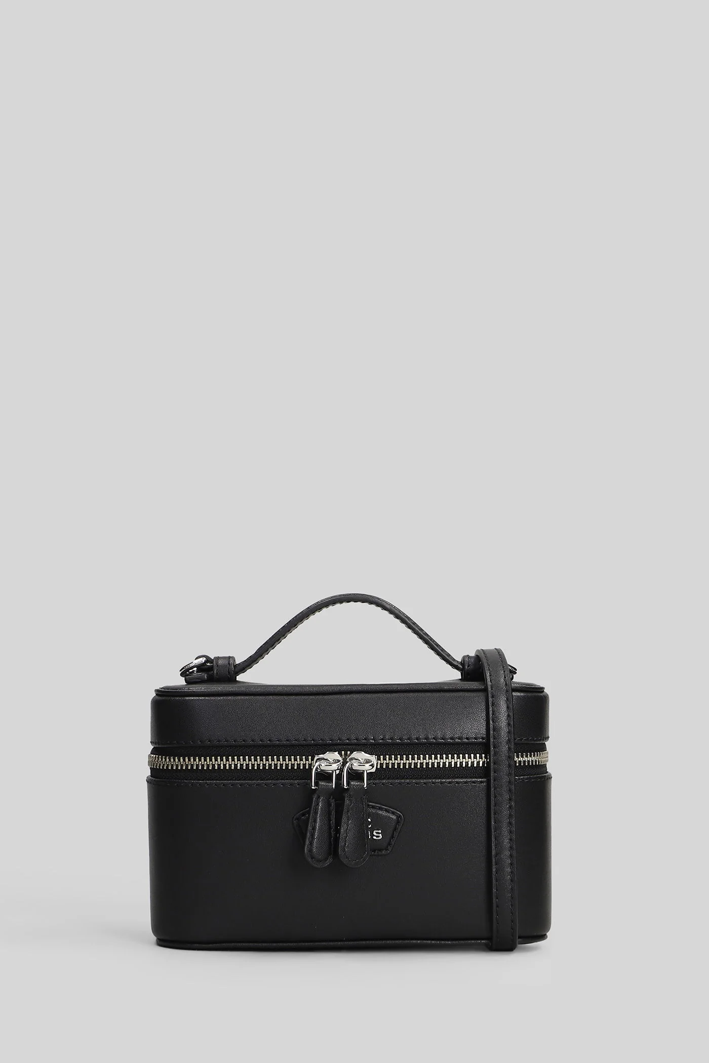 The ew vanity bag Shoulder bag in black leather