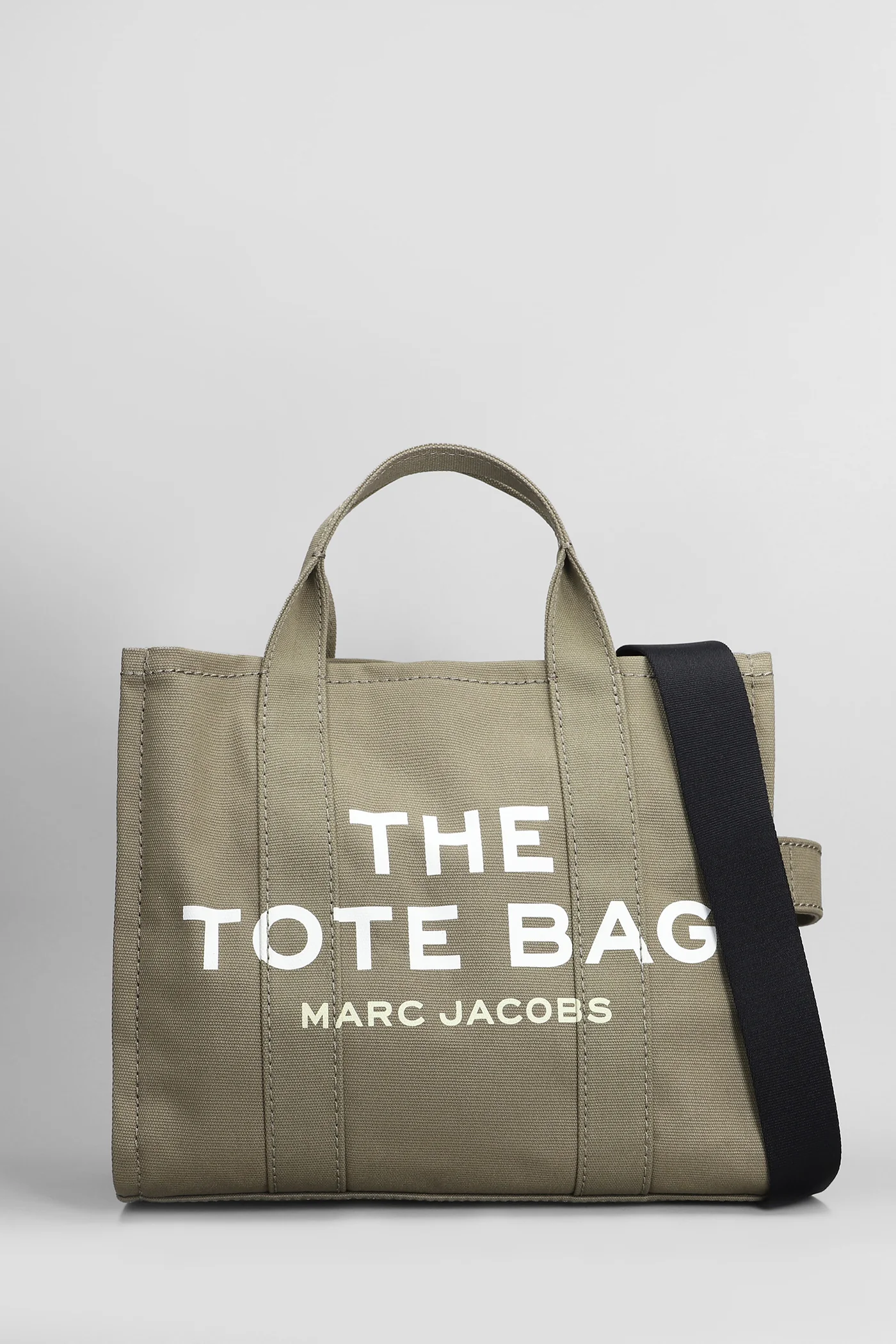 The medium tote Tote in green cotton