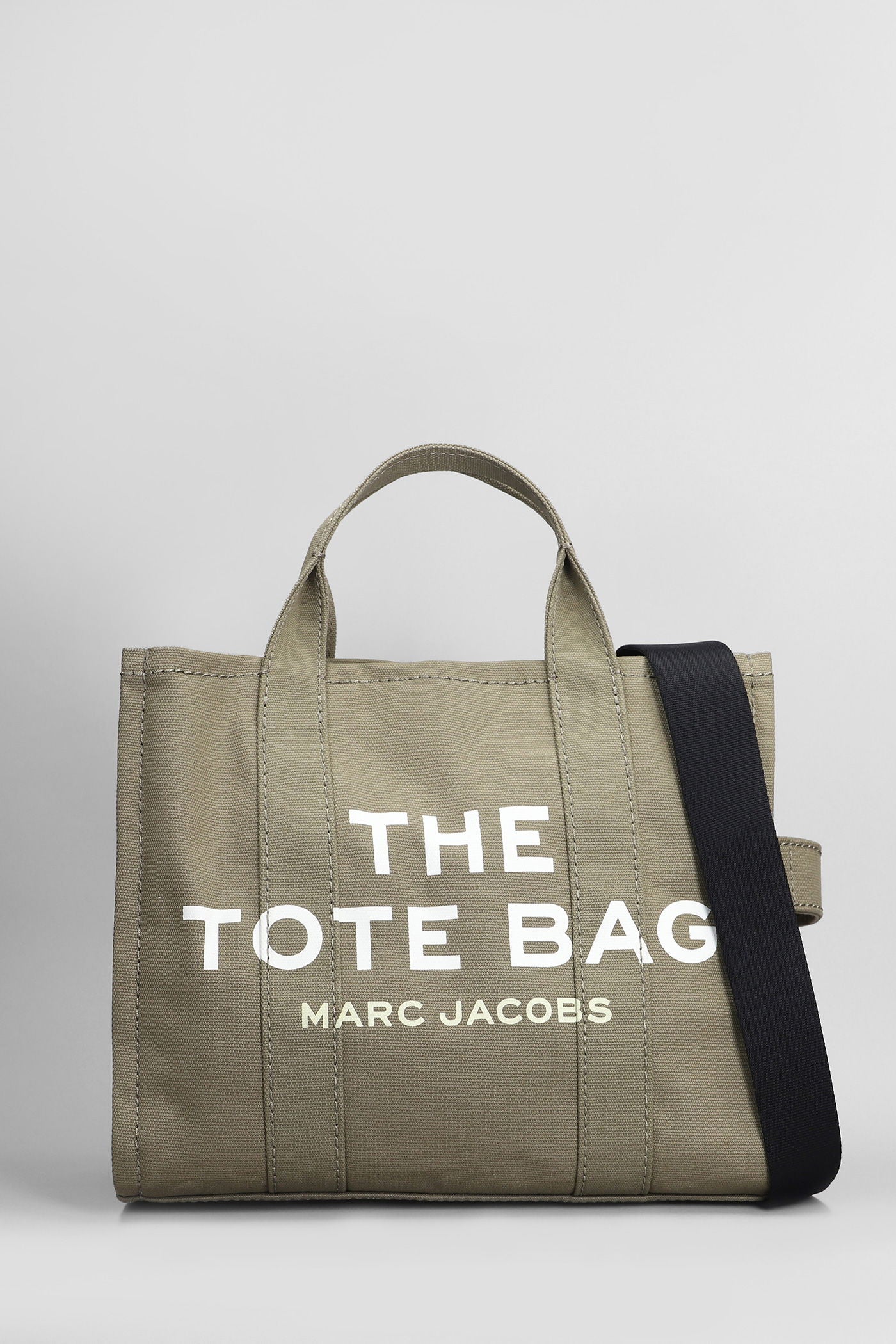 The medium tote Tote in green cotton