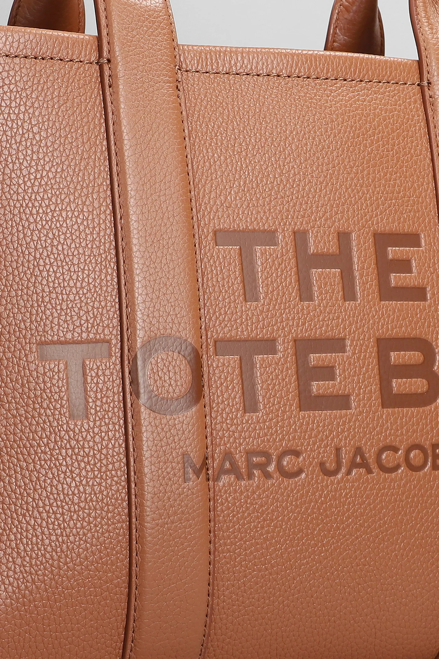 The medium tote Tote in leather color leather - Image 4