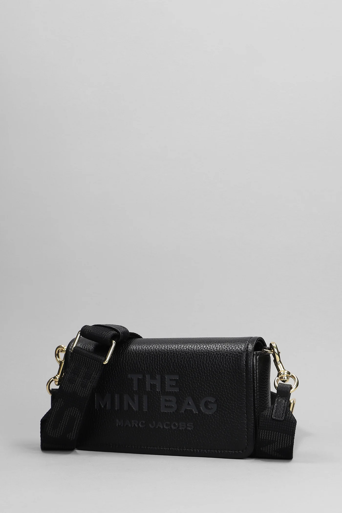 The mini bag Shoulder bag in black leather - Image 2