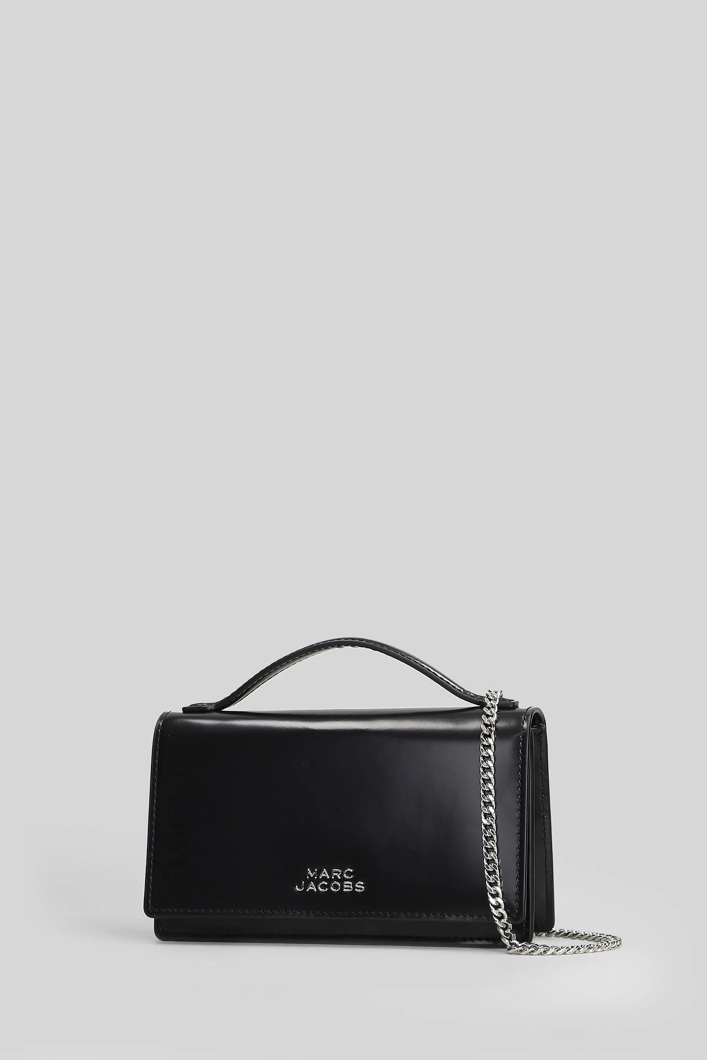 The mirror mini bag Shoulder bag in black leather - Image 14