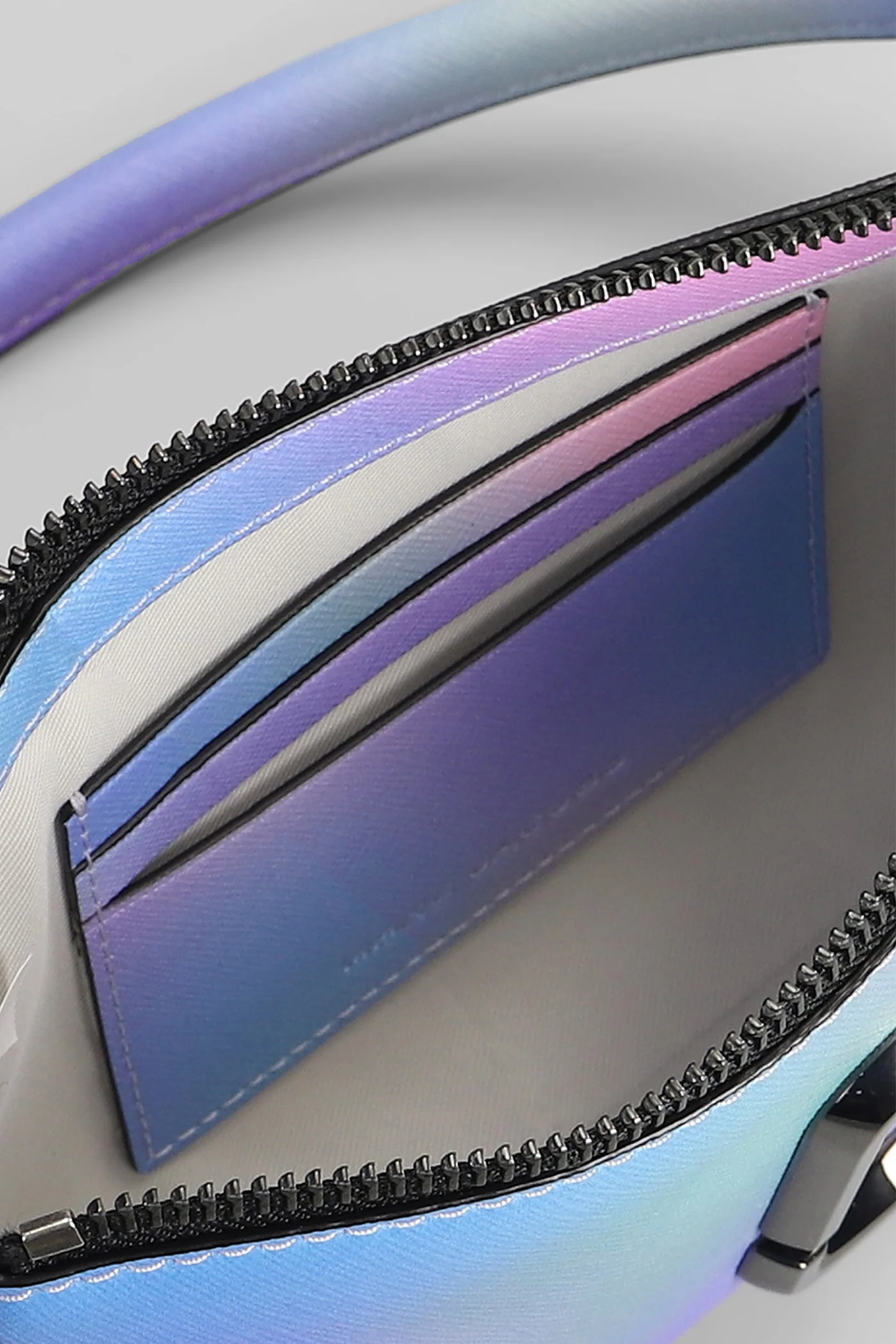The pochette Shoulder bag in multicolor leather - Image 4