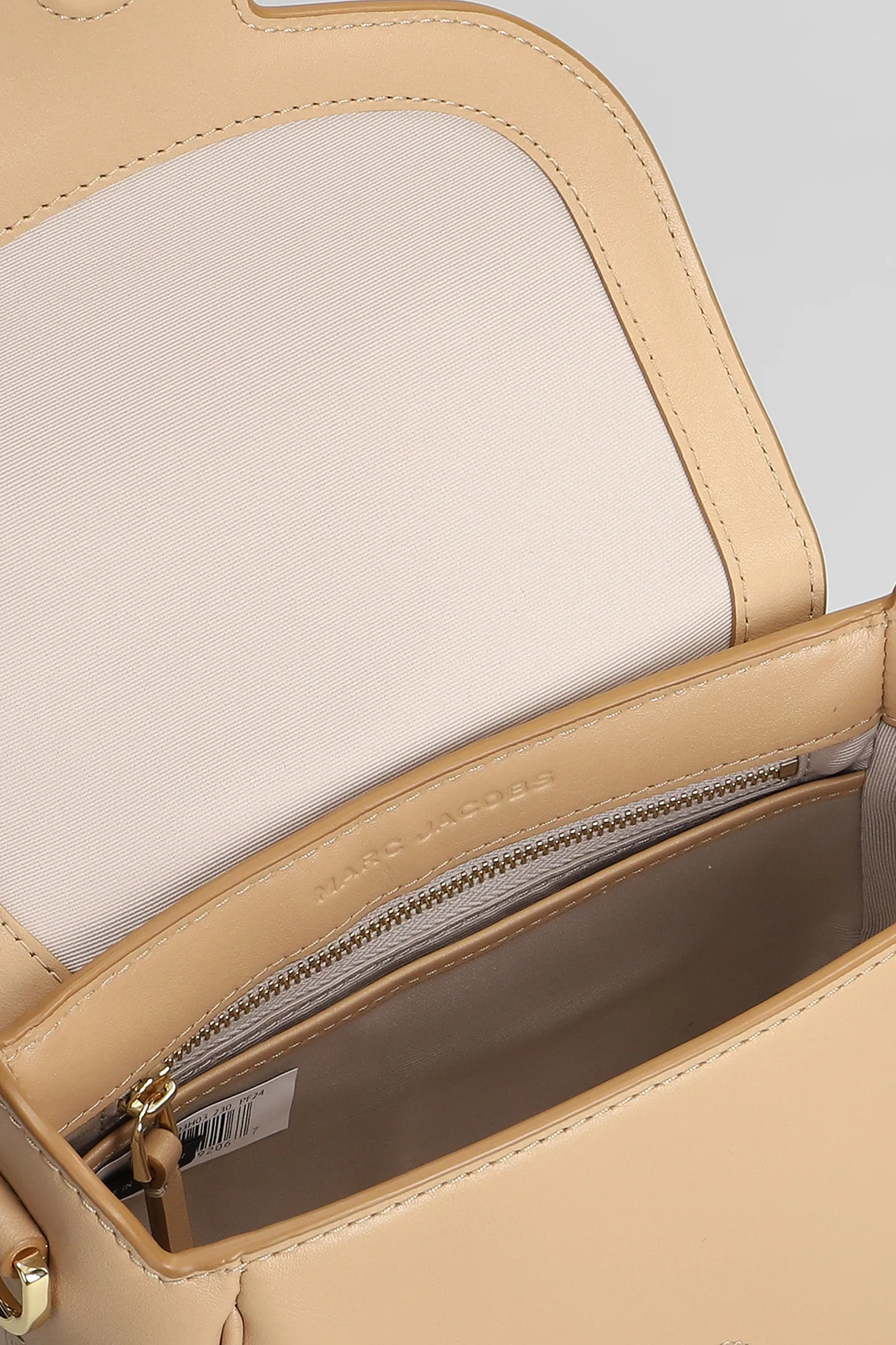 The saddle bag Shoulder bag in Camel leather - Image 20