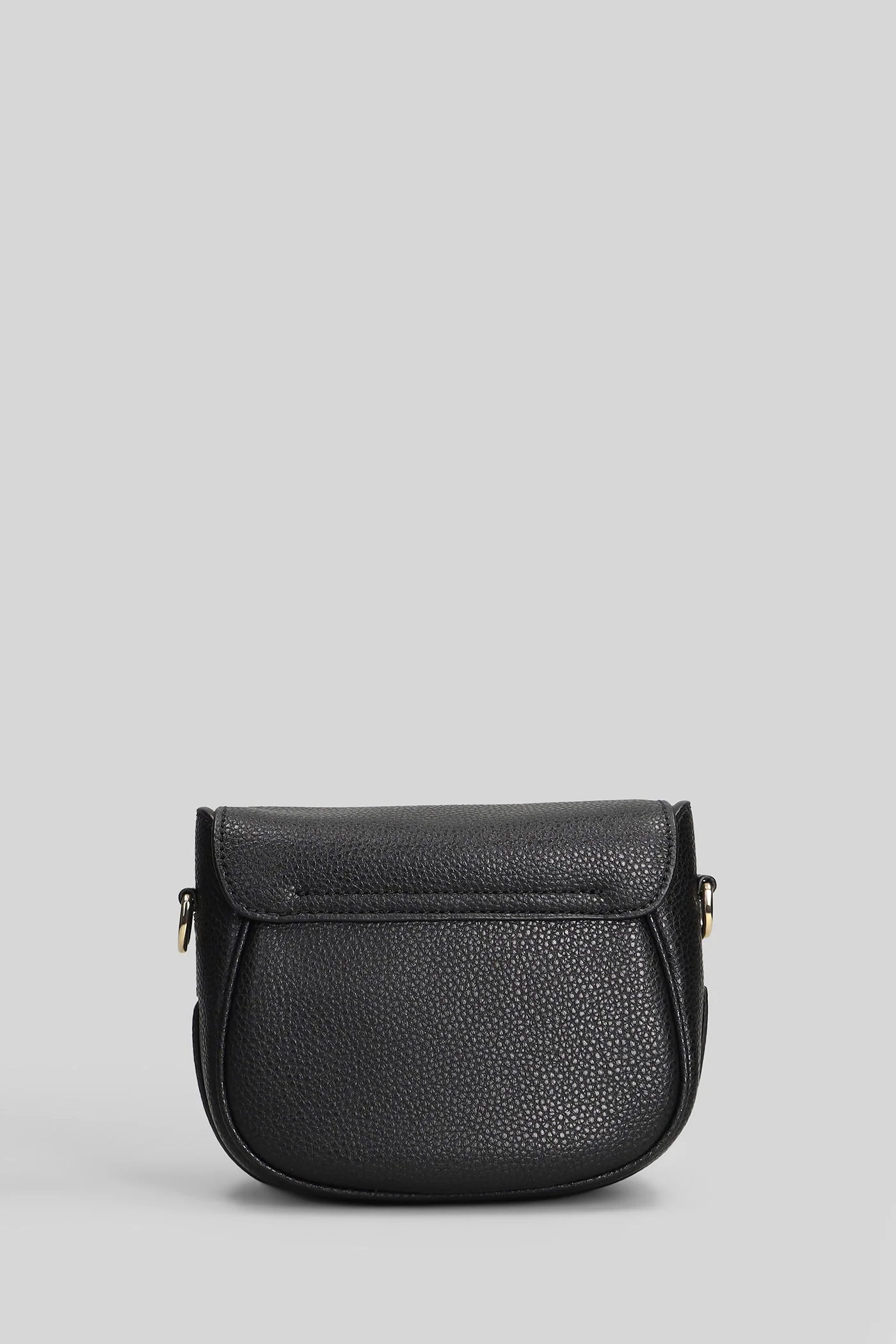 The saddle Shoulder bag in black leather - Image 3