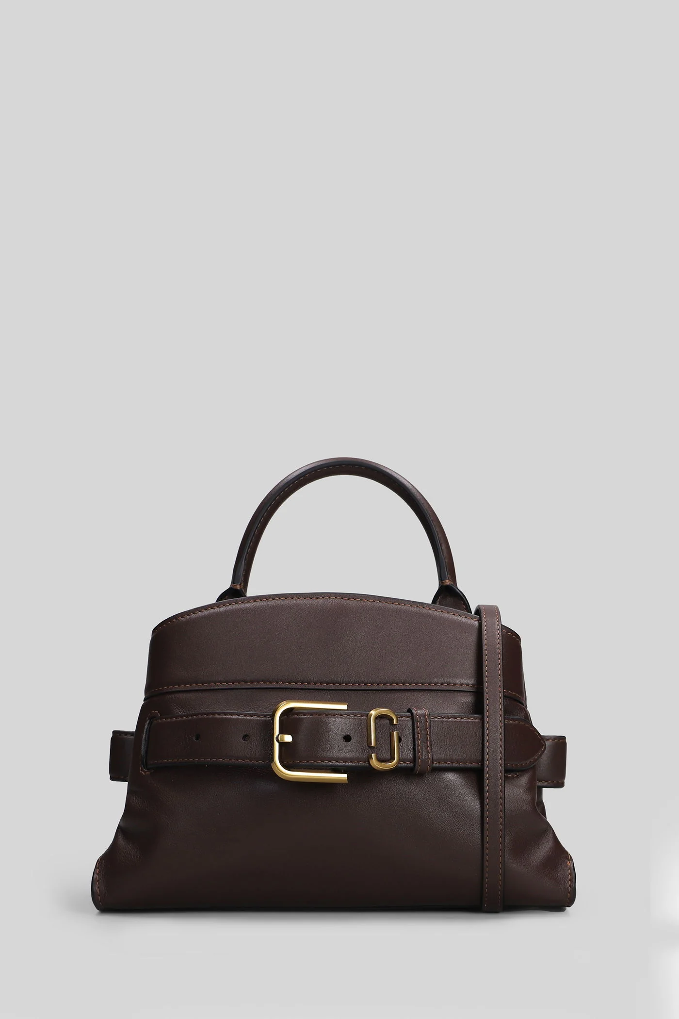 The small satchel Shoulder bag in brown leather