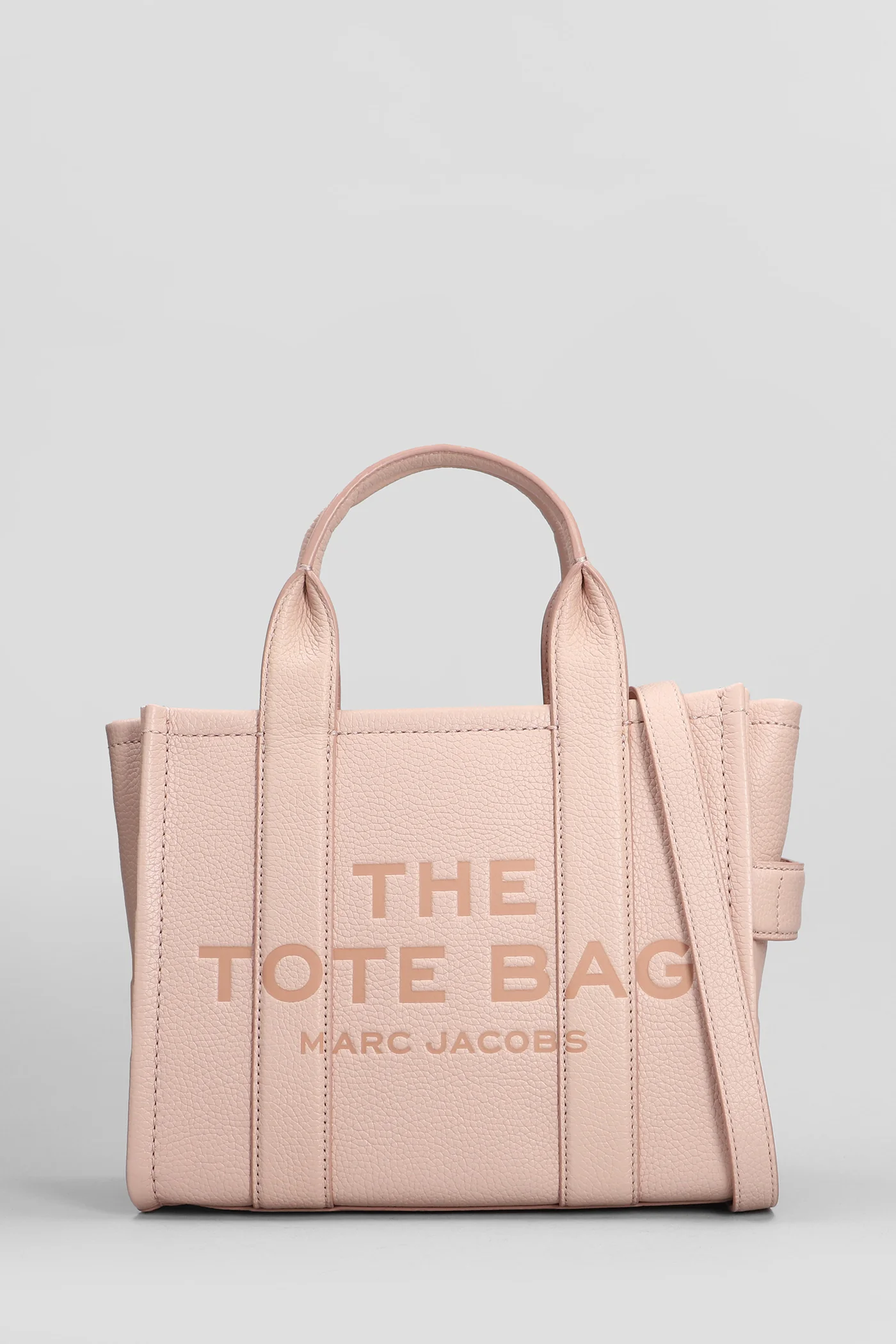 The small tote Tote in powder leather