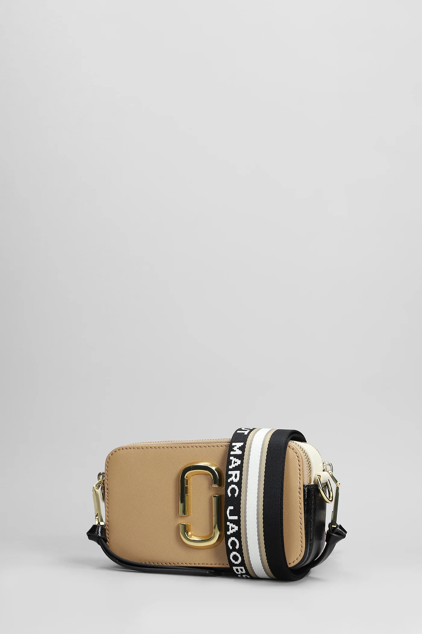 The snapshot Shoulder bag in beige leather - Image 2