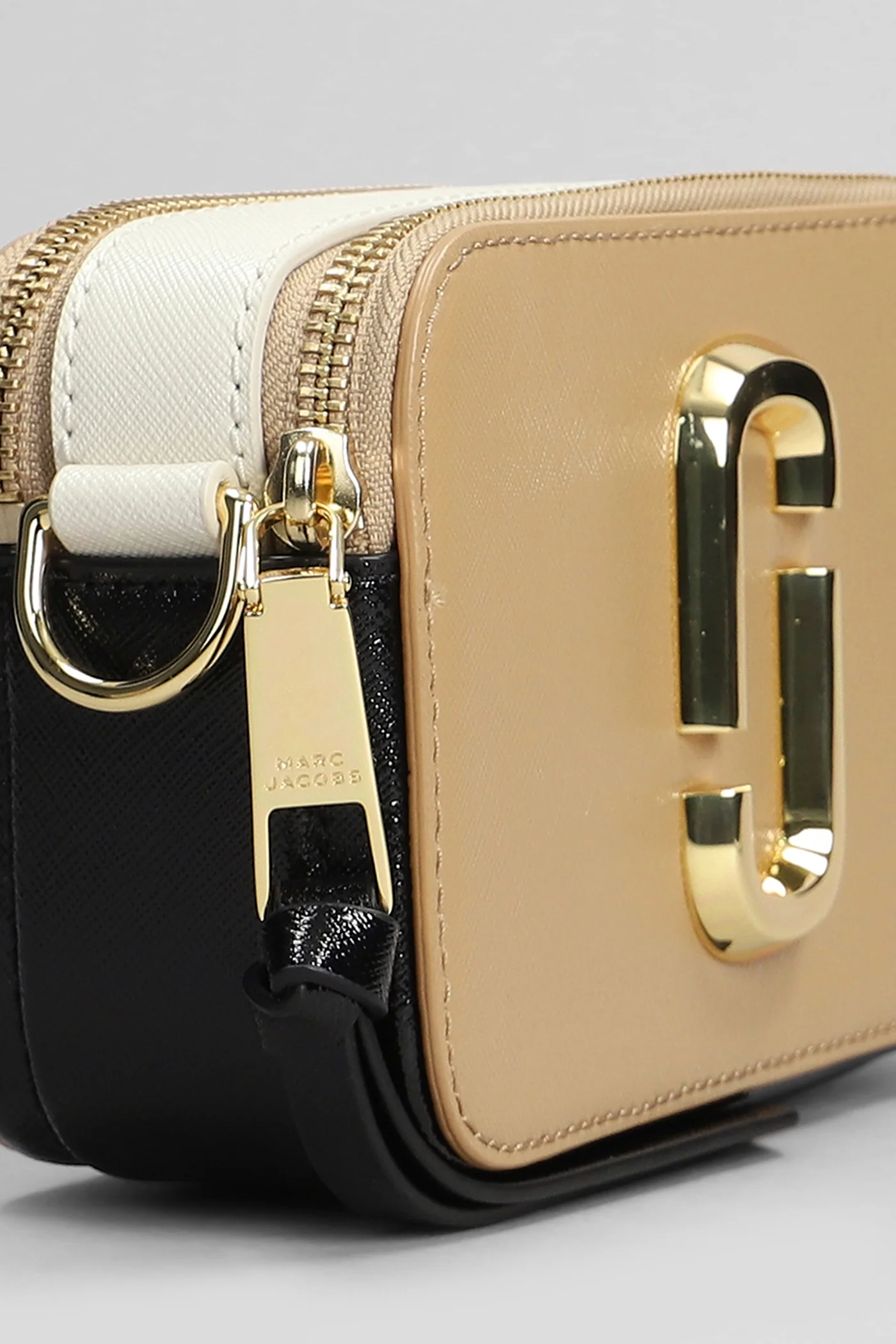 The snapshot Shoulder bag in beige leather - Image 4