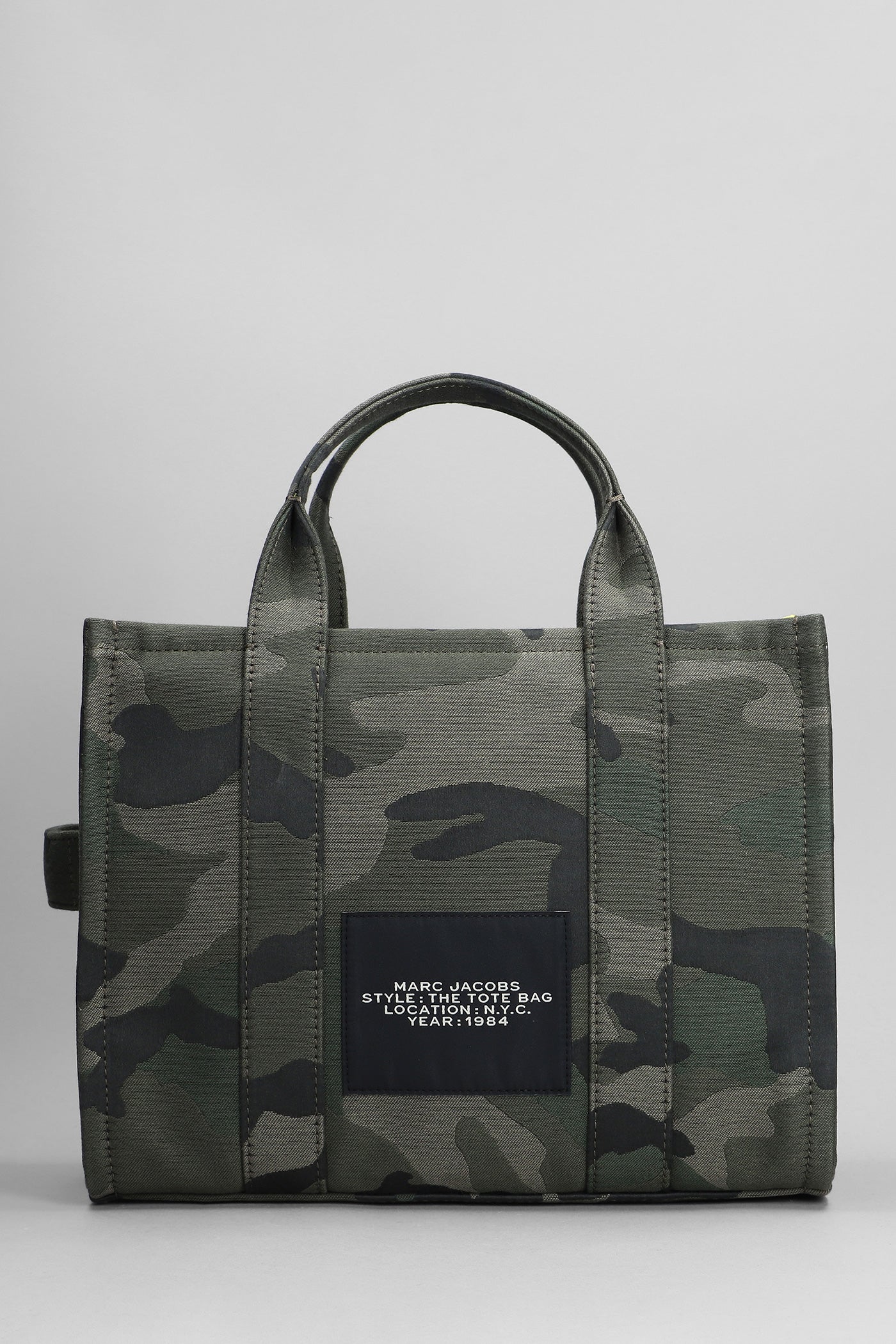 Traveler Tote in camouflage cotton - Image 3