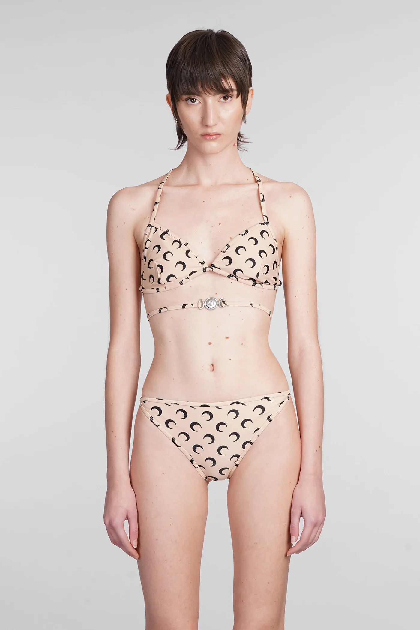 Beachwear in beige polyamide