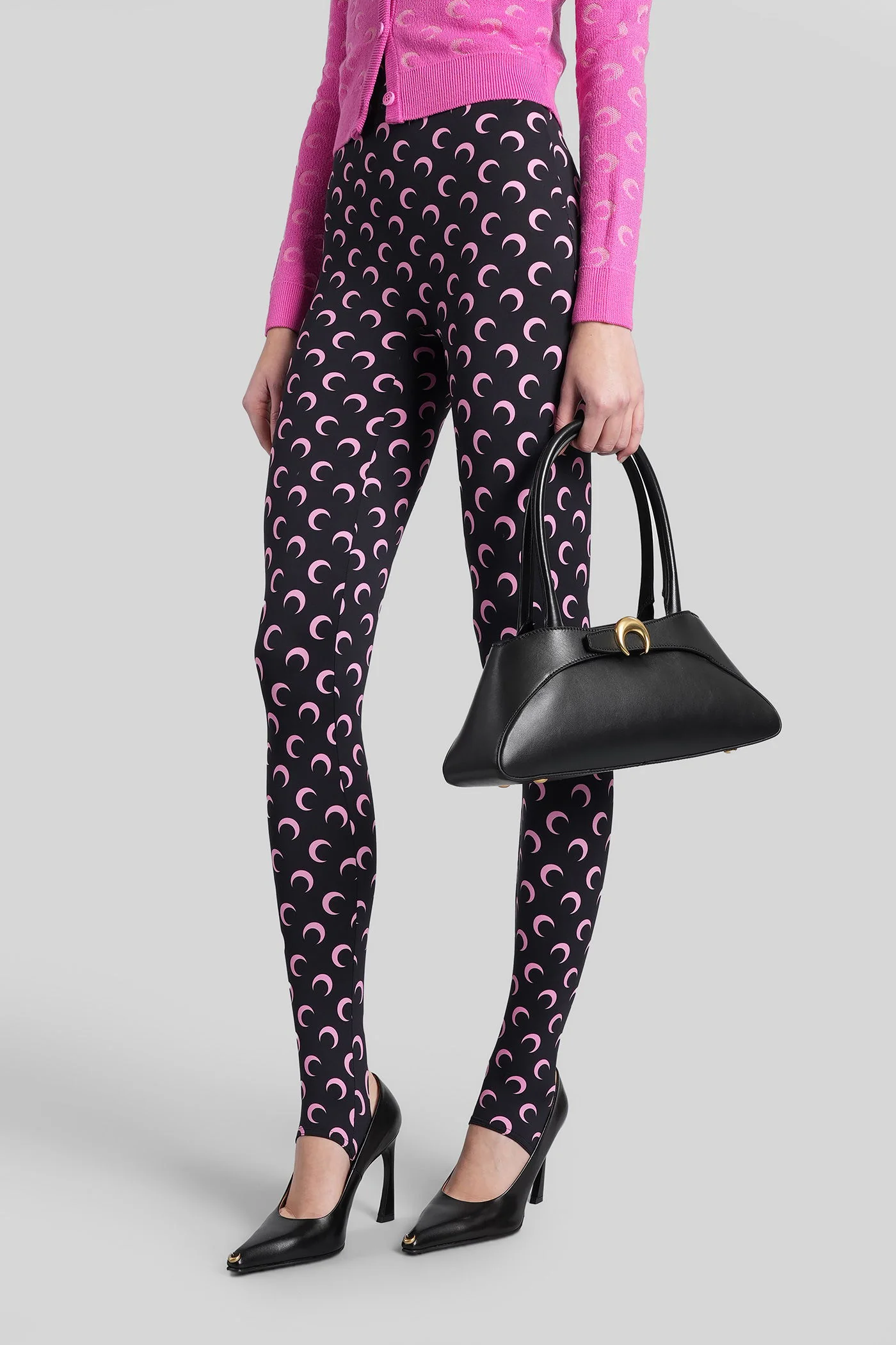 Leggings in black polyamide - Image 3