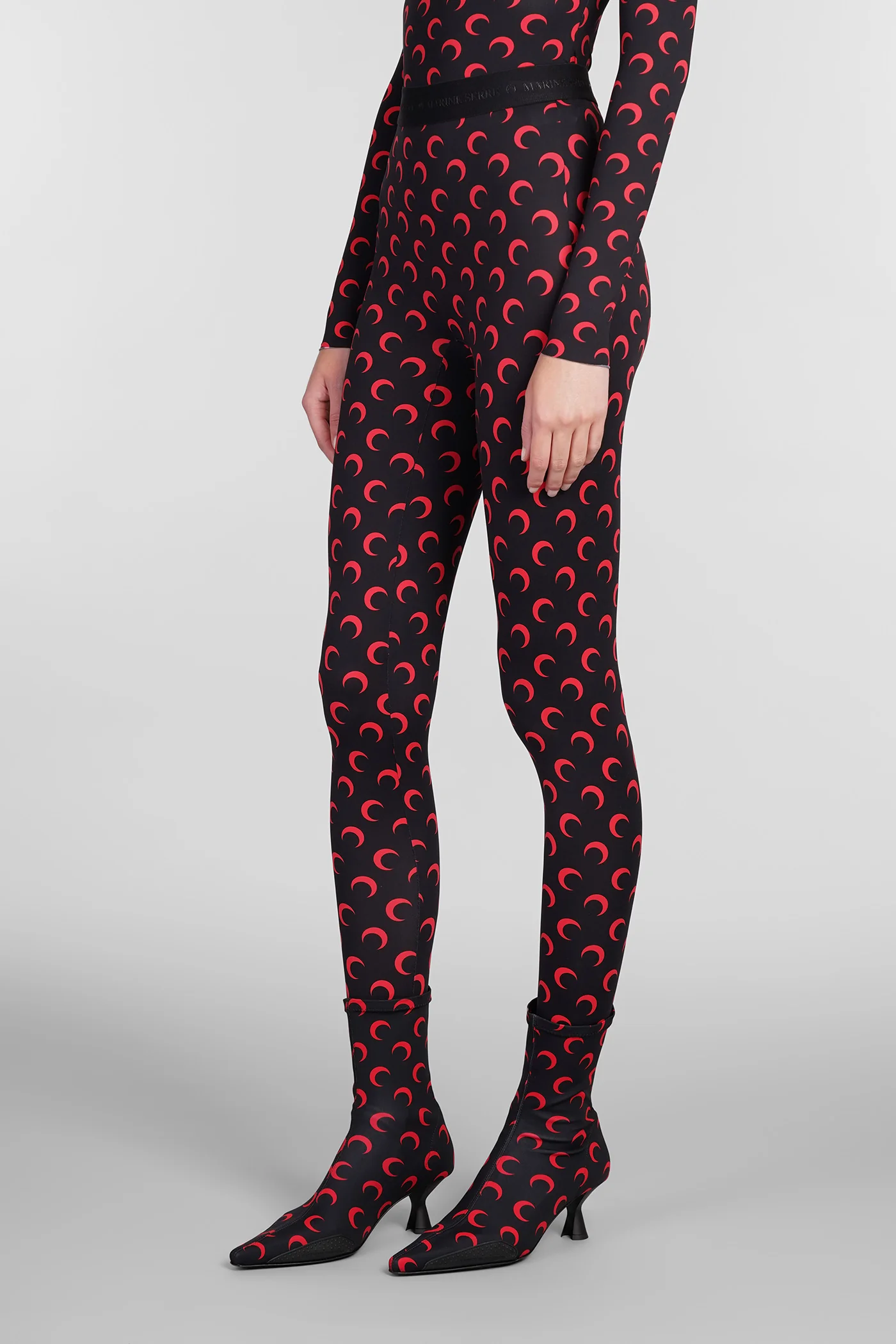Leggings in black polyester - Image 4