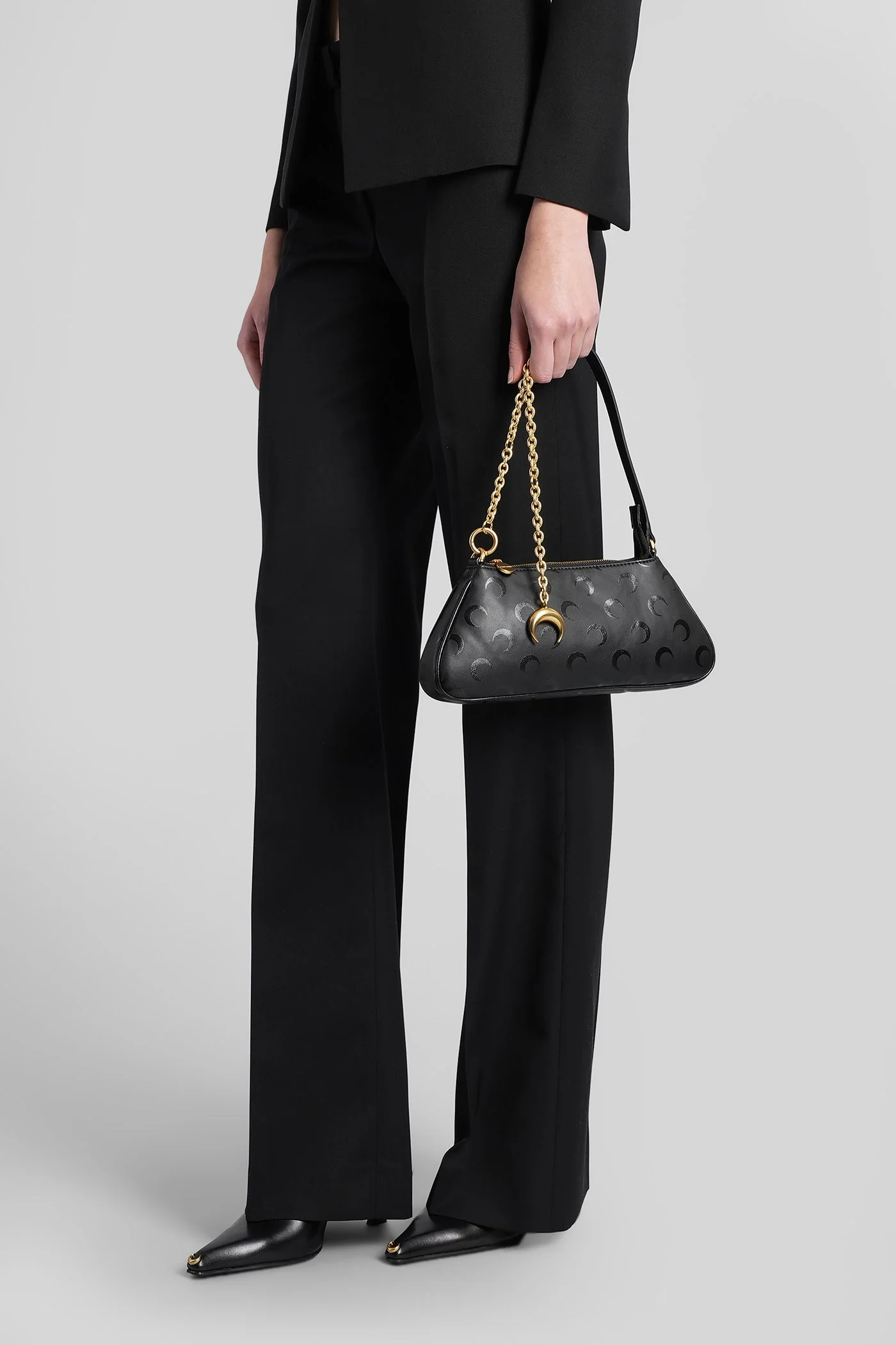 Pants in black wool - Image 4