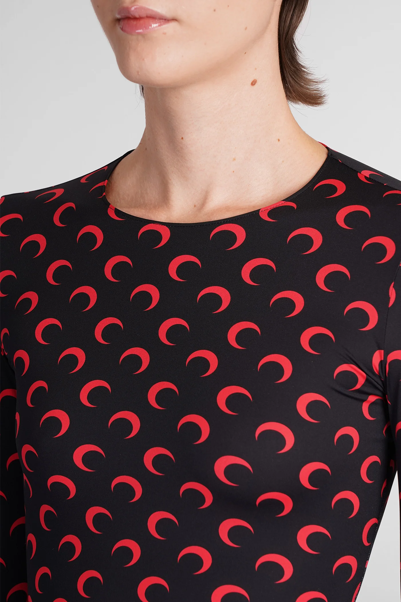 Topwear in black polyester - Image 10