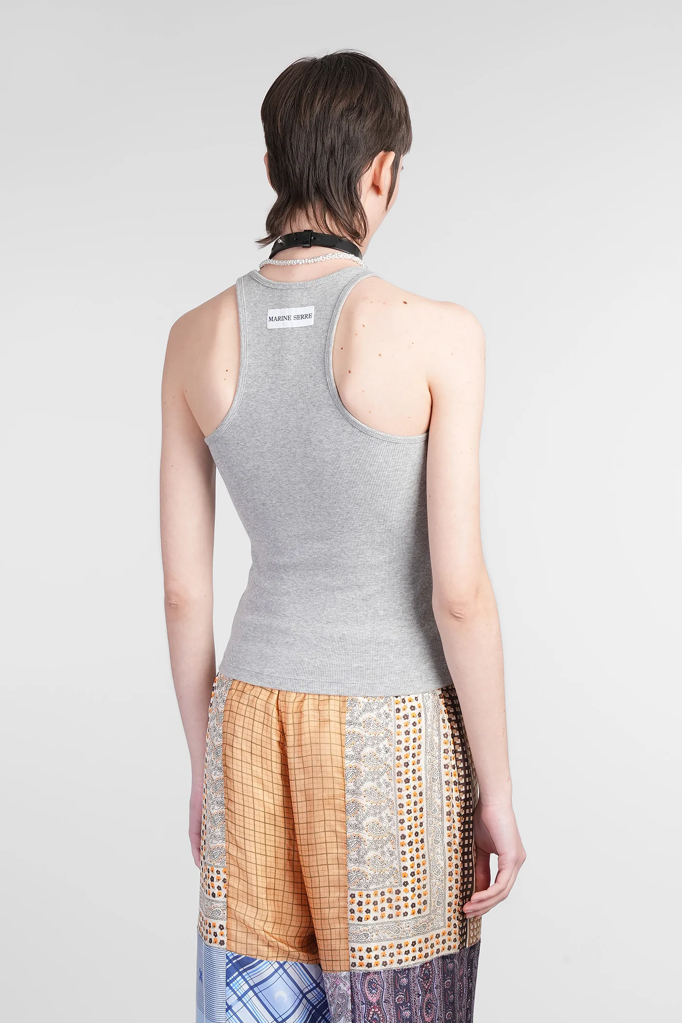 Topwear in grey cotton - Image 3