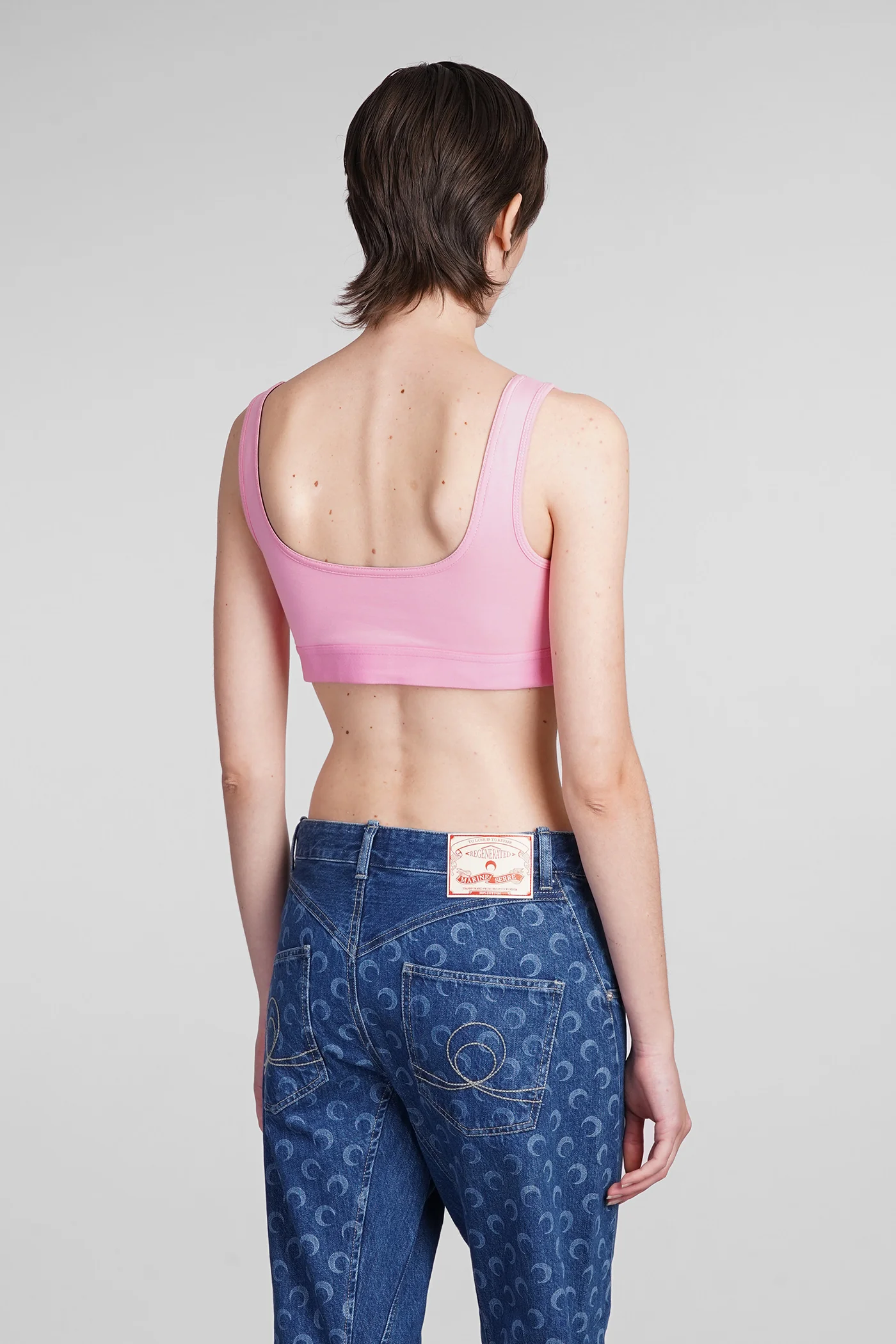 Topwear in rose-pink cotton - Image 3