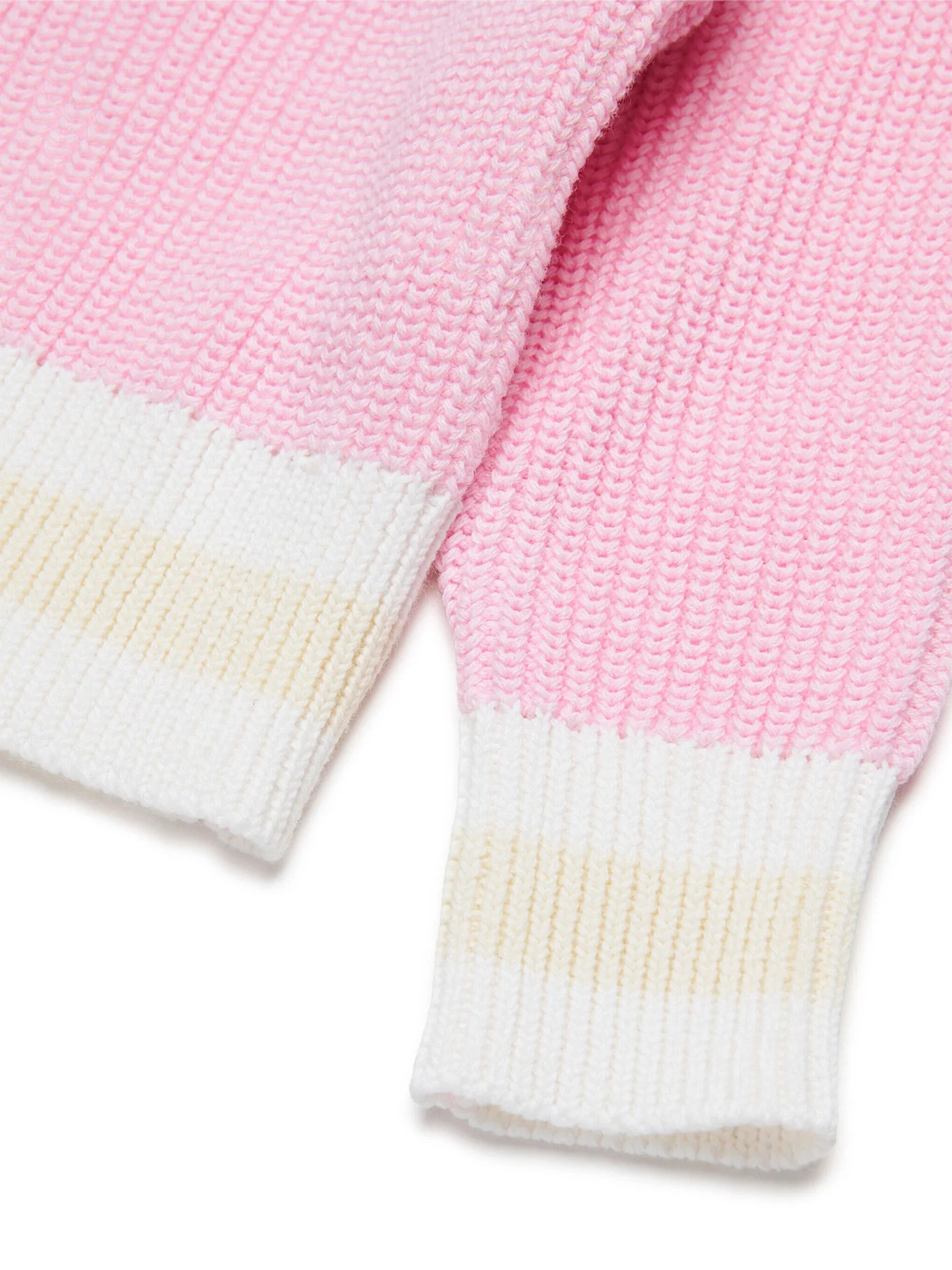 Cardigan in rose-pink cotton - Image 4