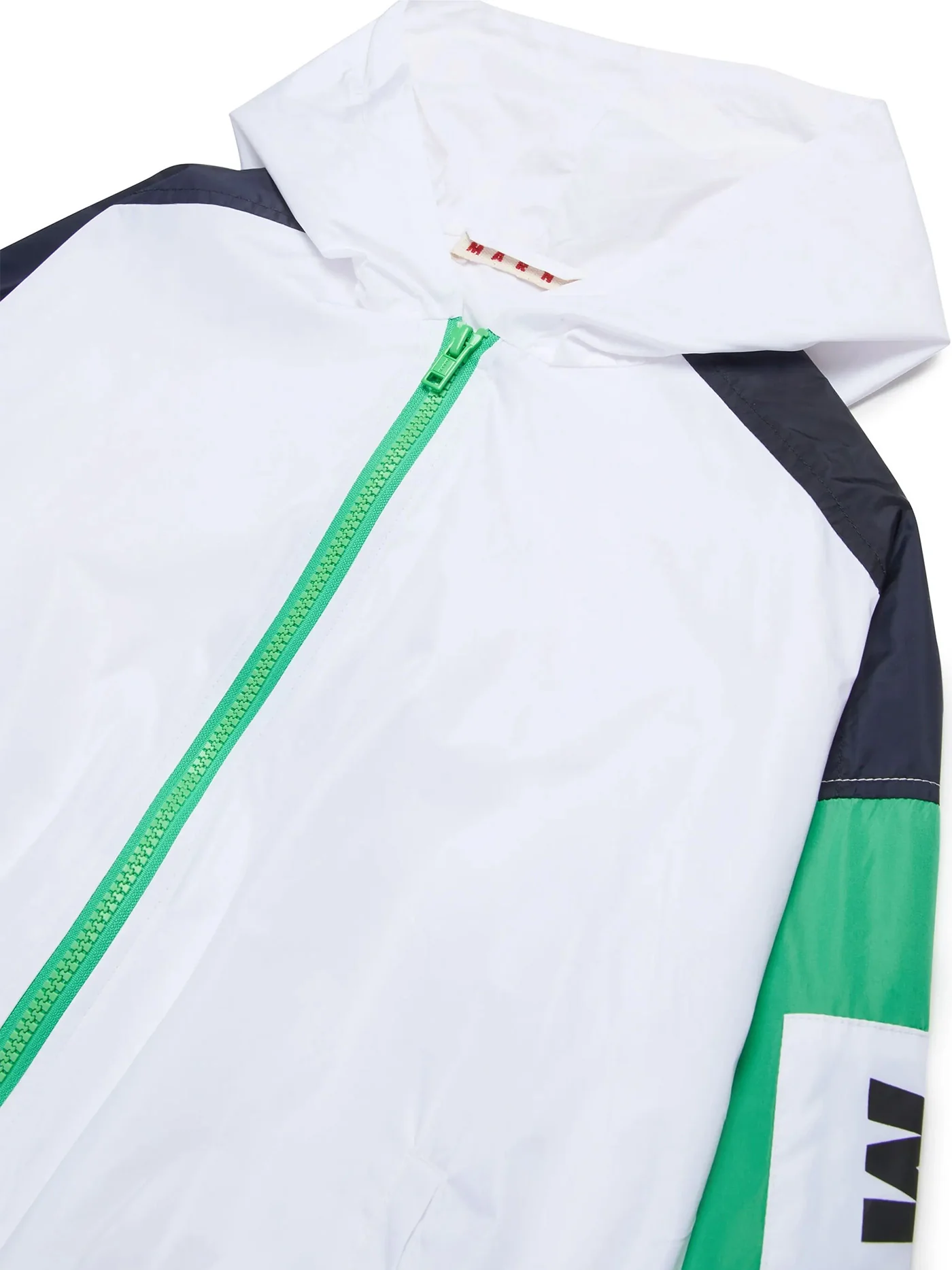 Casual jacket in white polyamide - Image 4