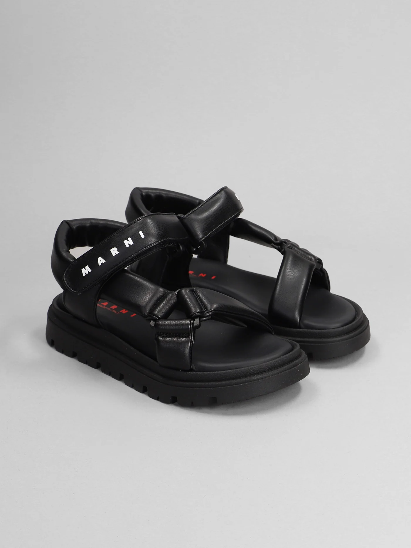 Flats in black leather - Image 2