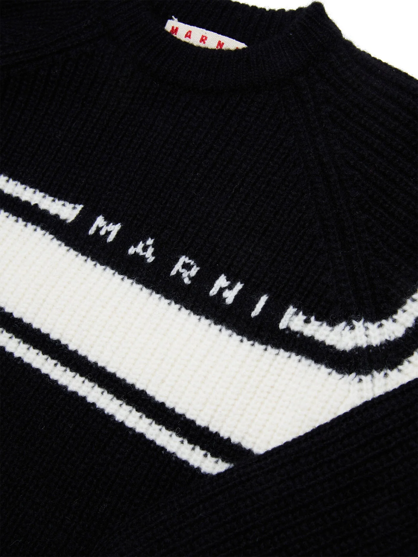 Knitwear in black wool - Image 4
